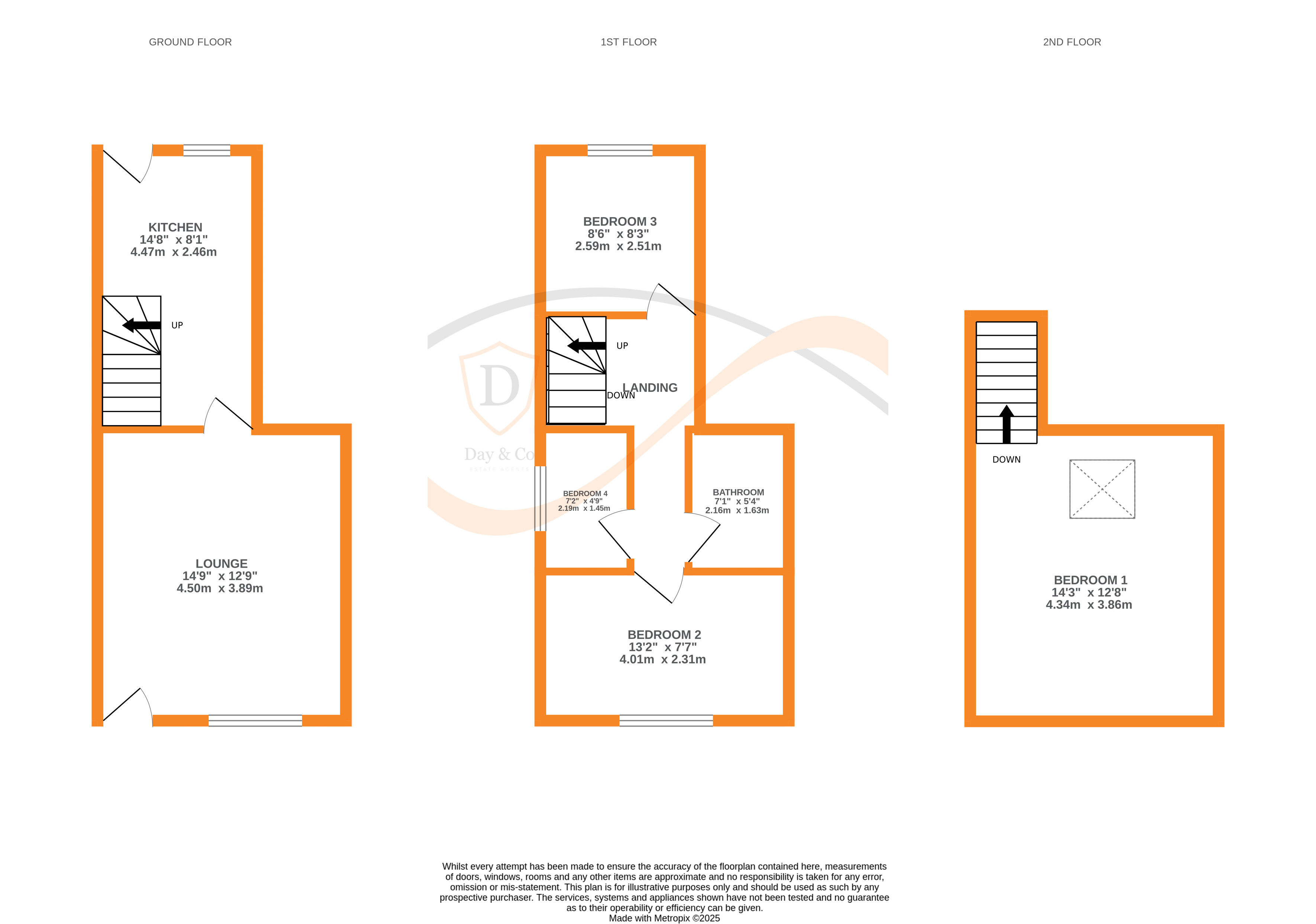 Floorplans For Duke Street, Haworth
