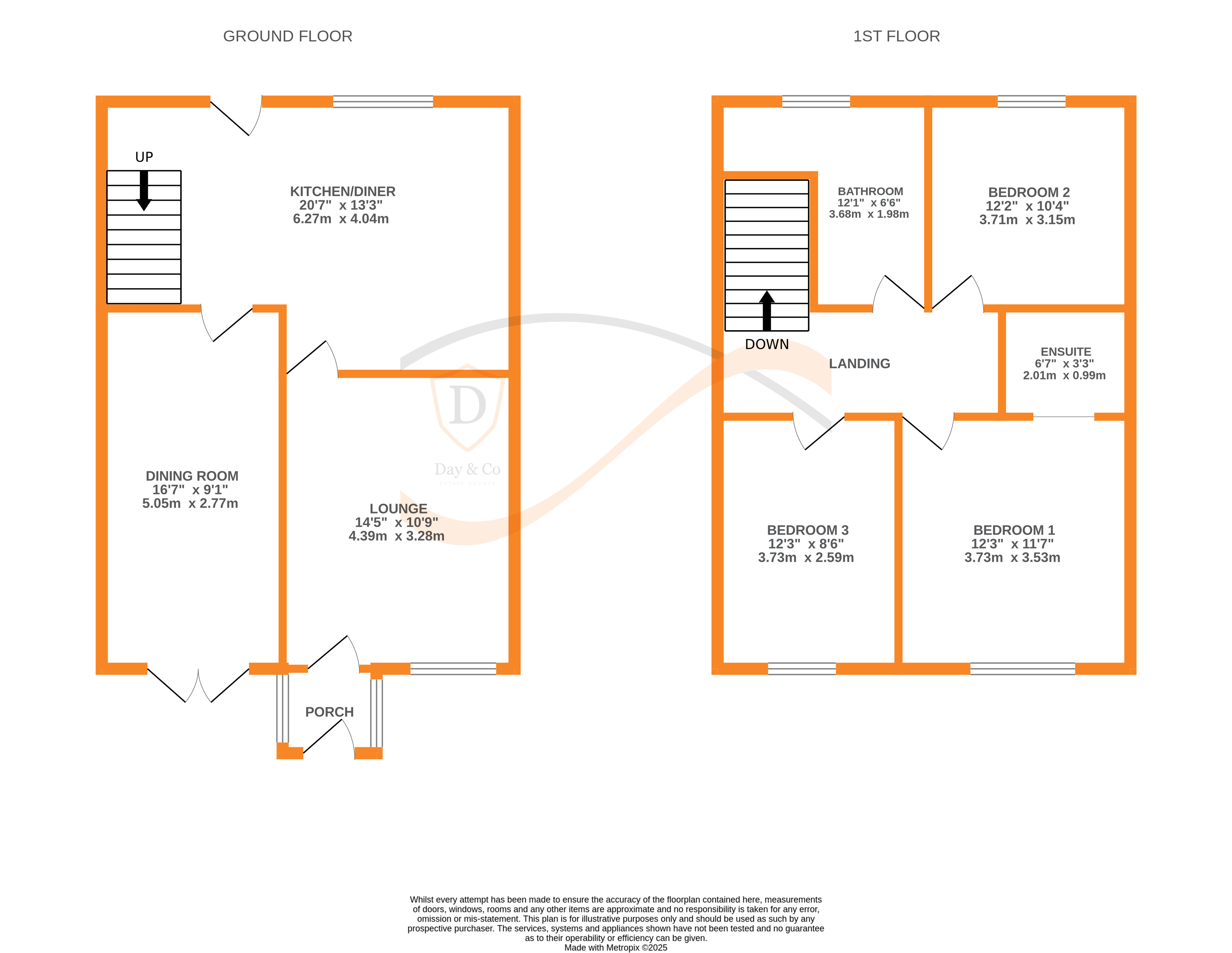 Floorplans For High Holly Garth, Keighley, West Yorkshire
