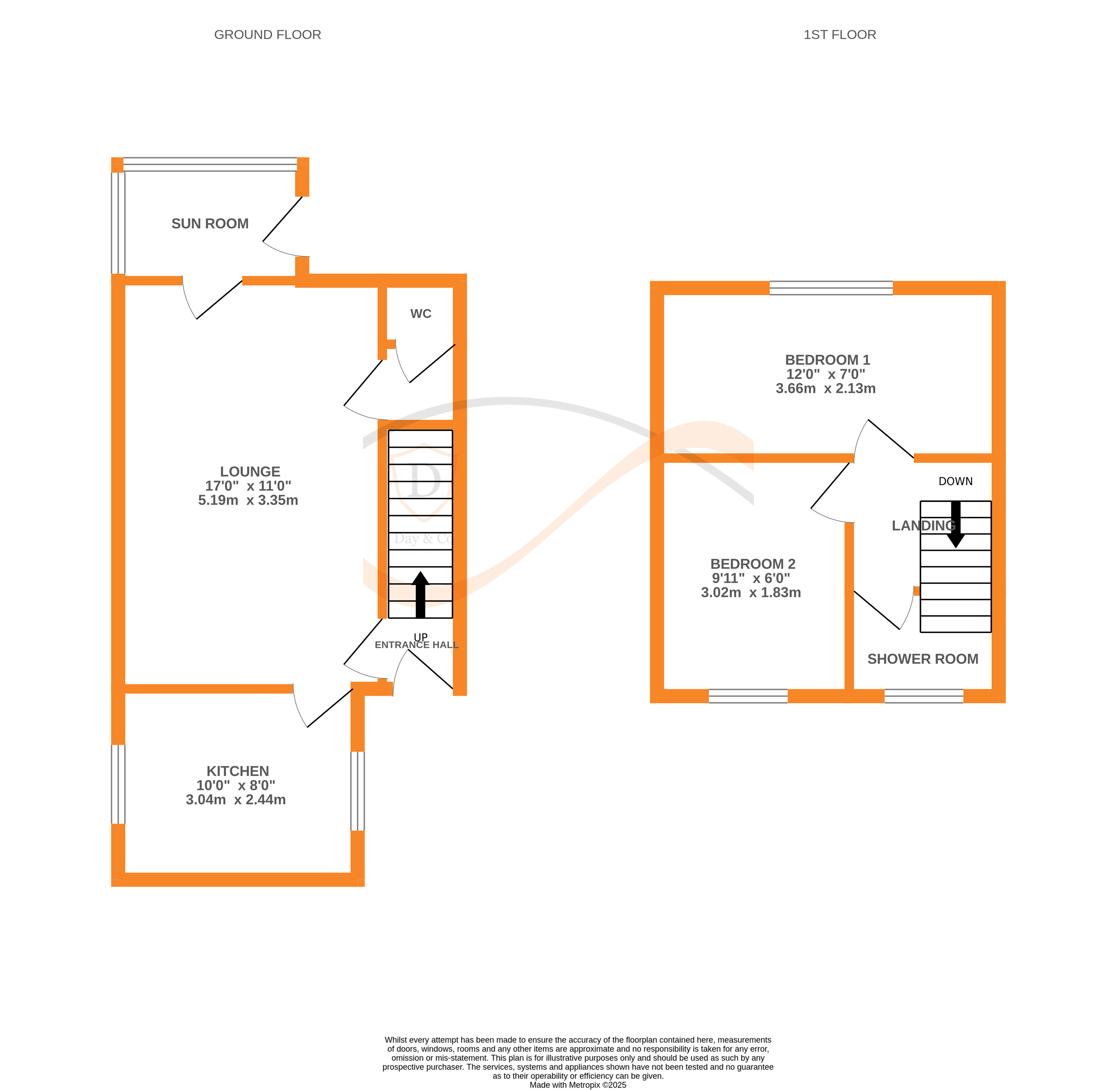 Floorplans For Haworth, Keighley, West Yorkshire