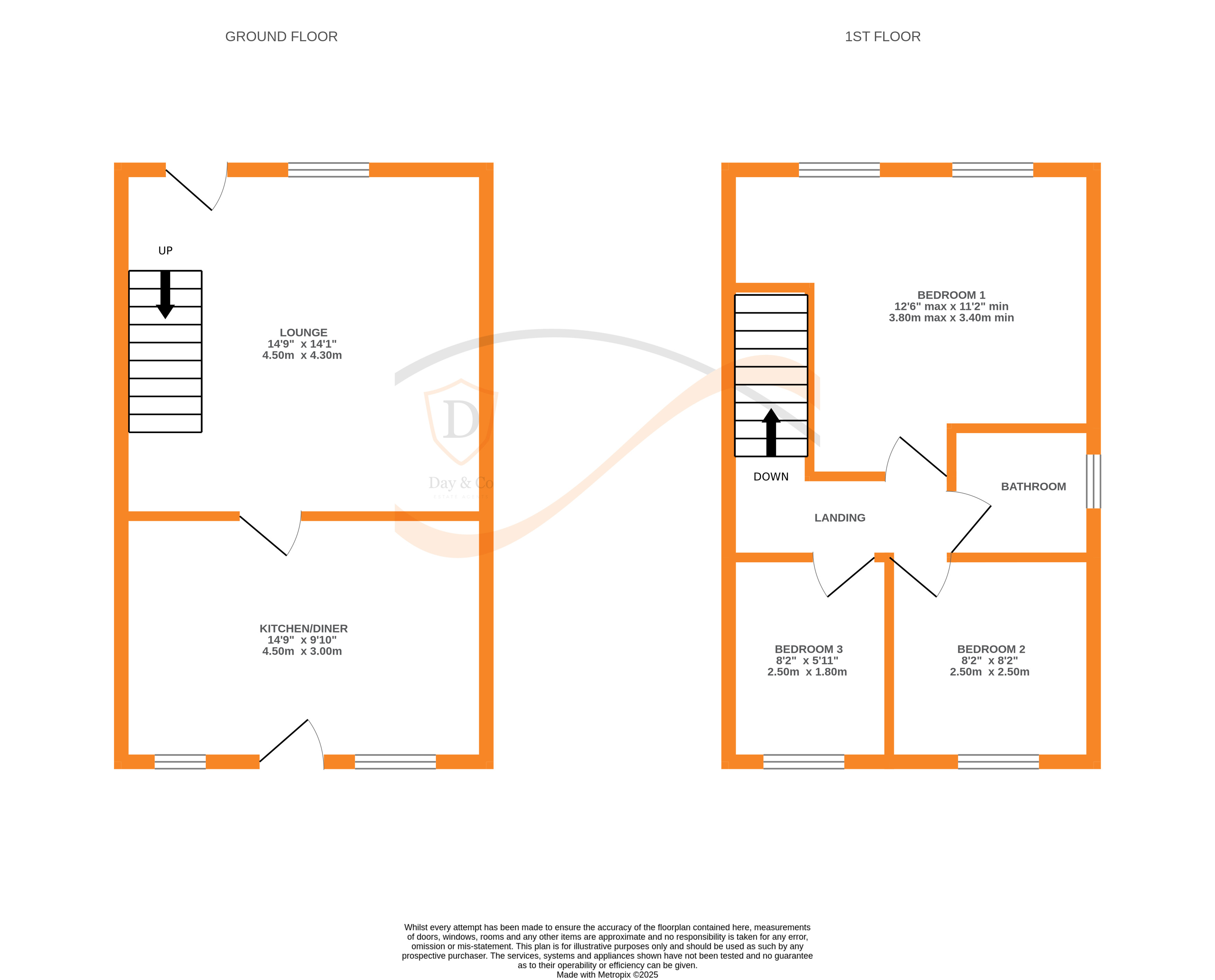 Floorplans For Delph Croft View, Keighley, West Yorkshire
