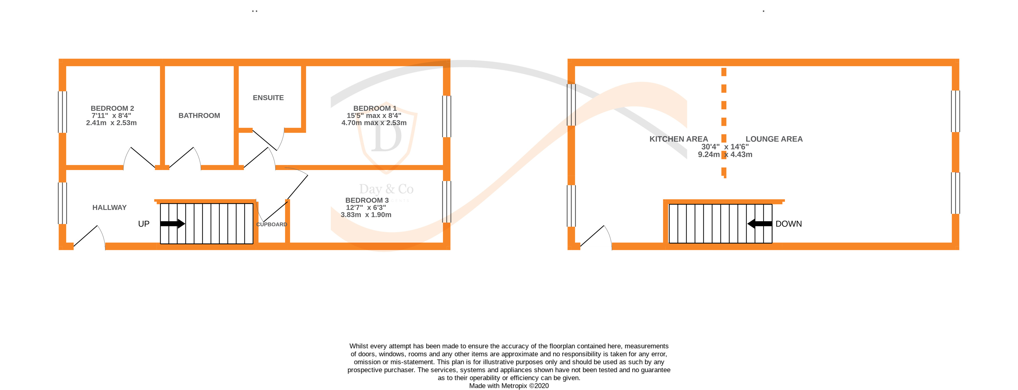 Floorplans For Goose Eye, Keighley, West Yorkshire