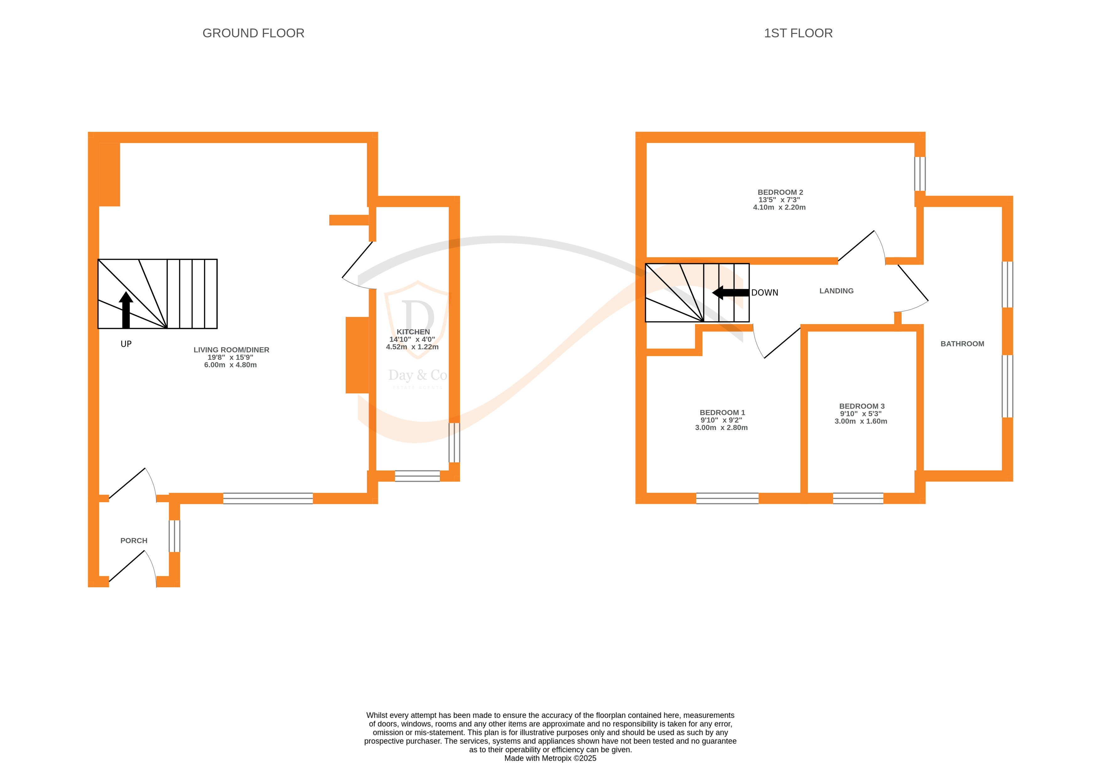 Floorplans For Oakworth, Keighley, West Yorkshire