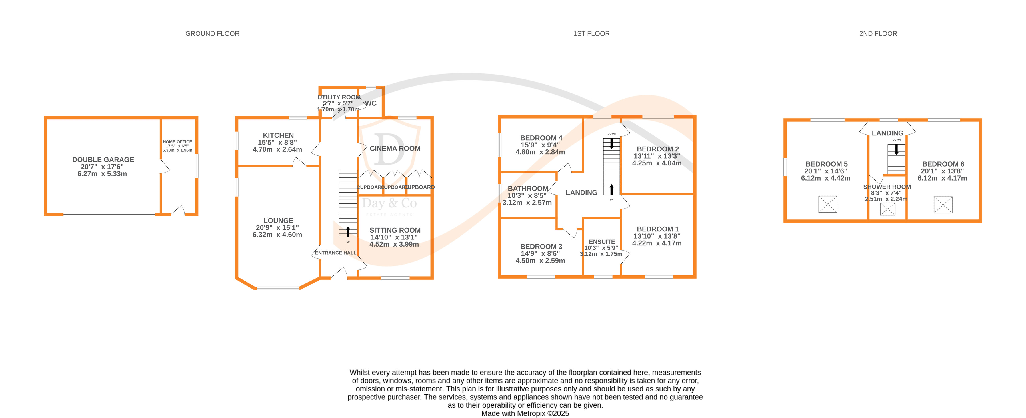 Floorplans For Harden, Bingley, West Yorkshire