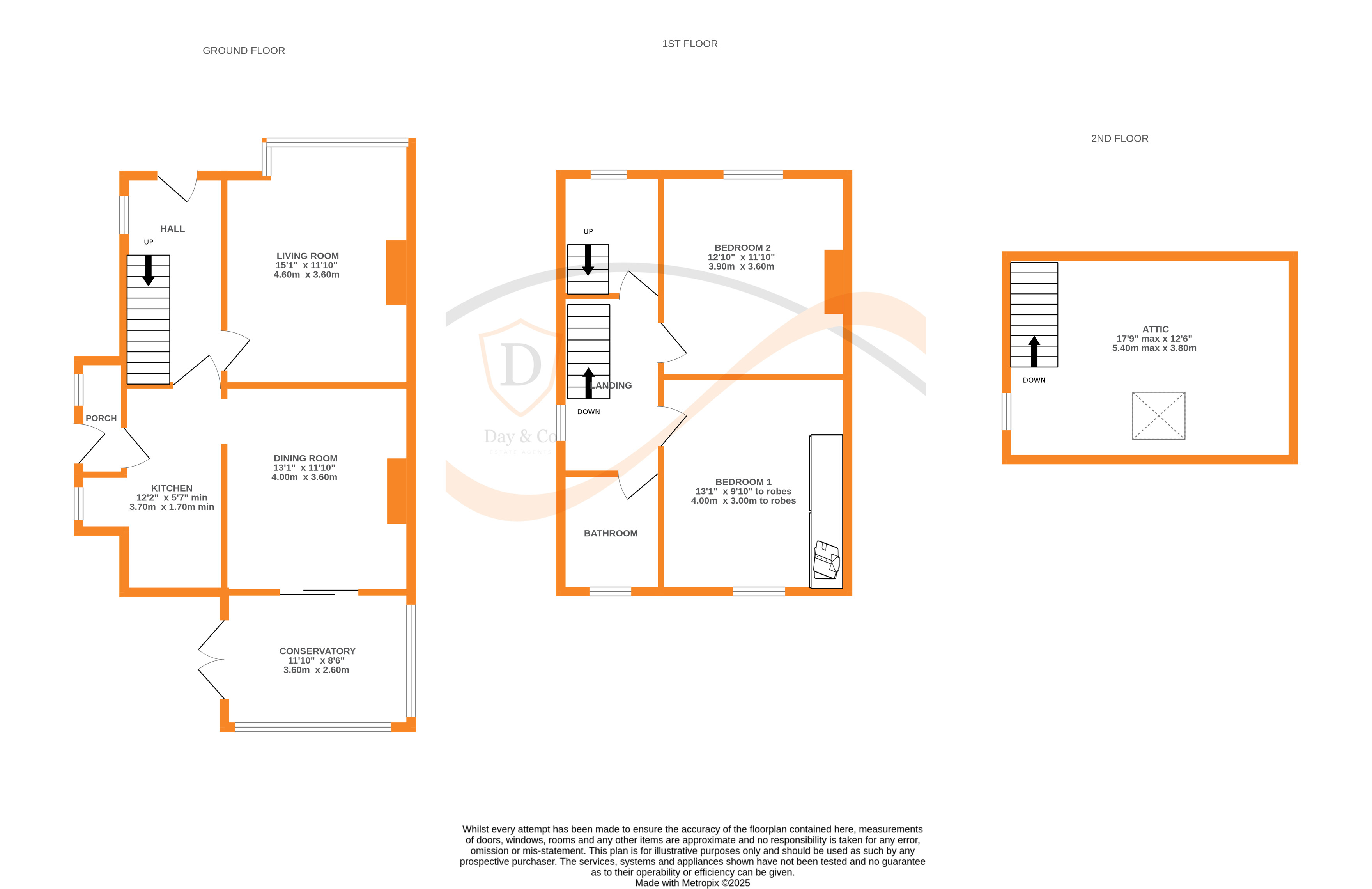 Floorplans For Oakworth Road, Keighley, West Yorkshire