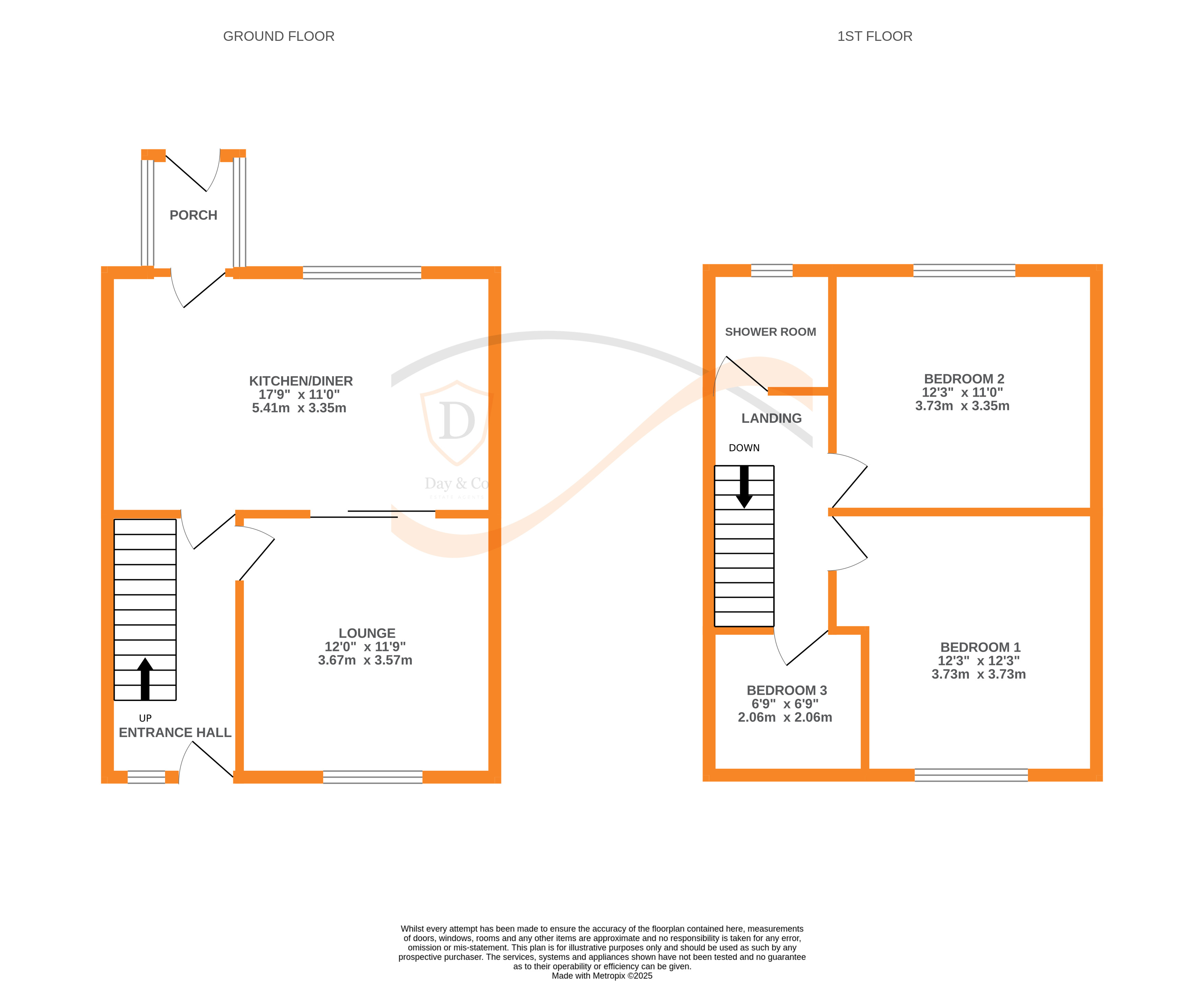 Floorplans For Haworth, Keighley, West Yorkshire