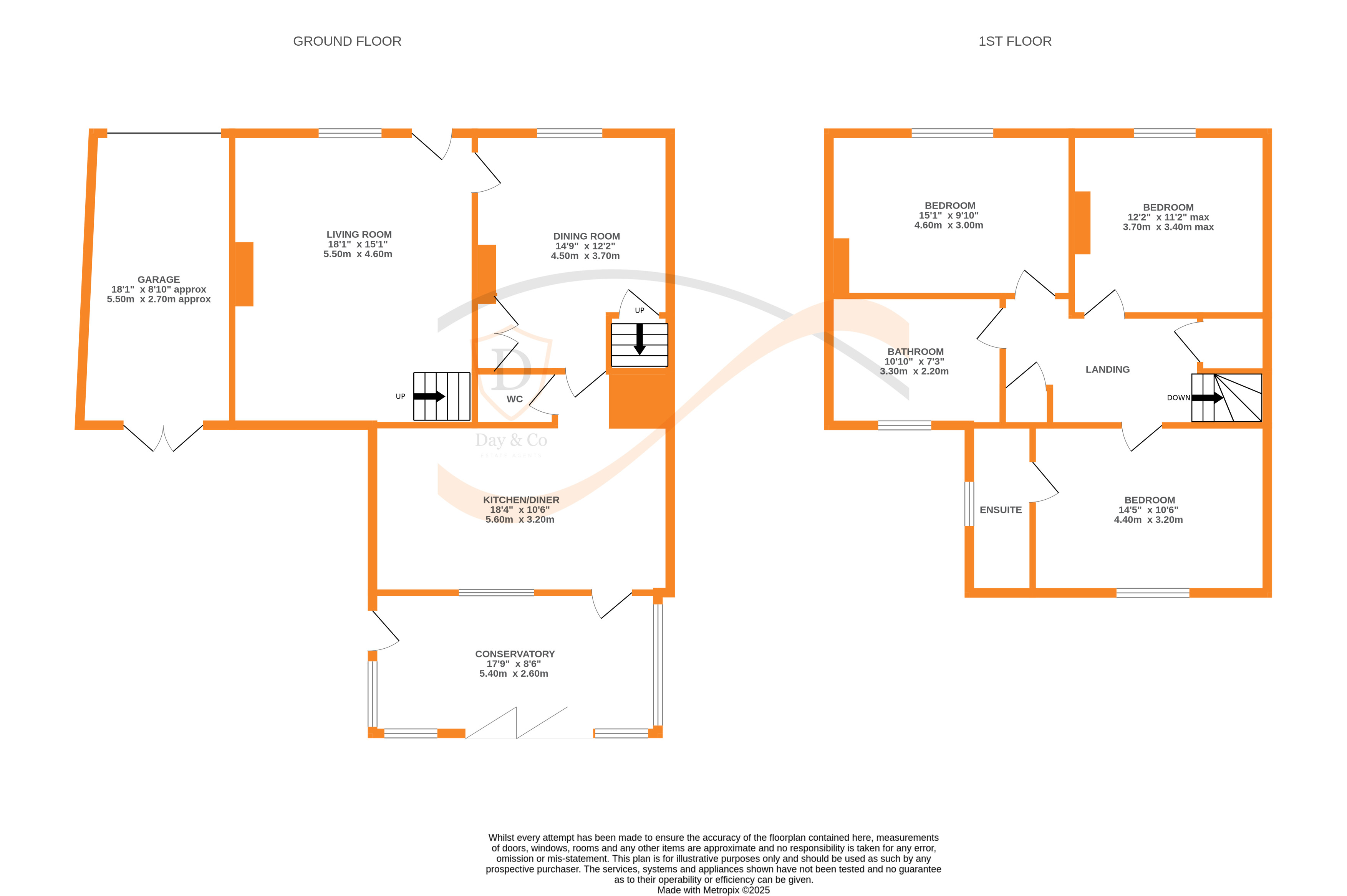 Floorplans For Oakworth, Keighley, West Yorkshire