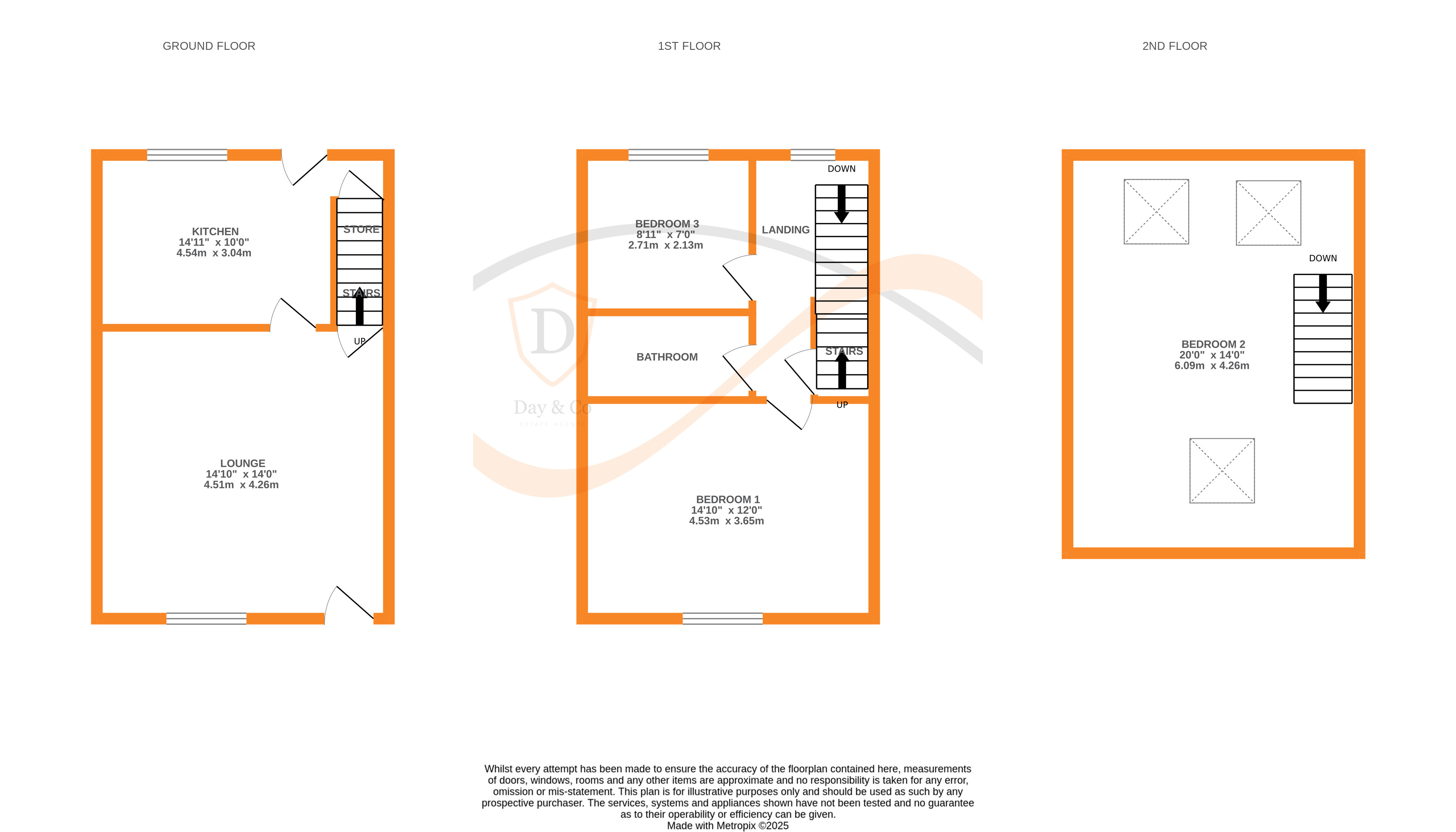 Floorplans For Haworth, Keighley, West Yorkshire
