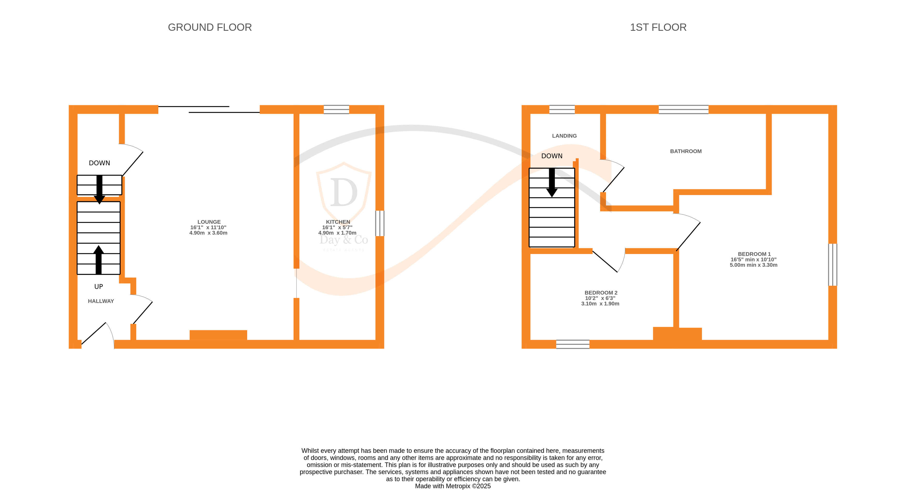 Floorplans For Denholme, Bradford, West Yorkshire