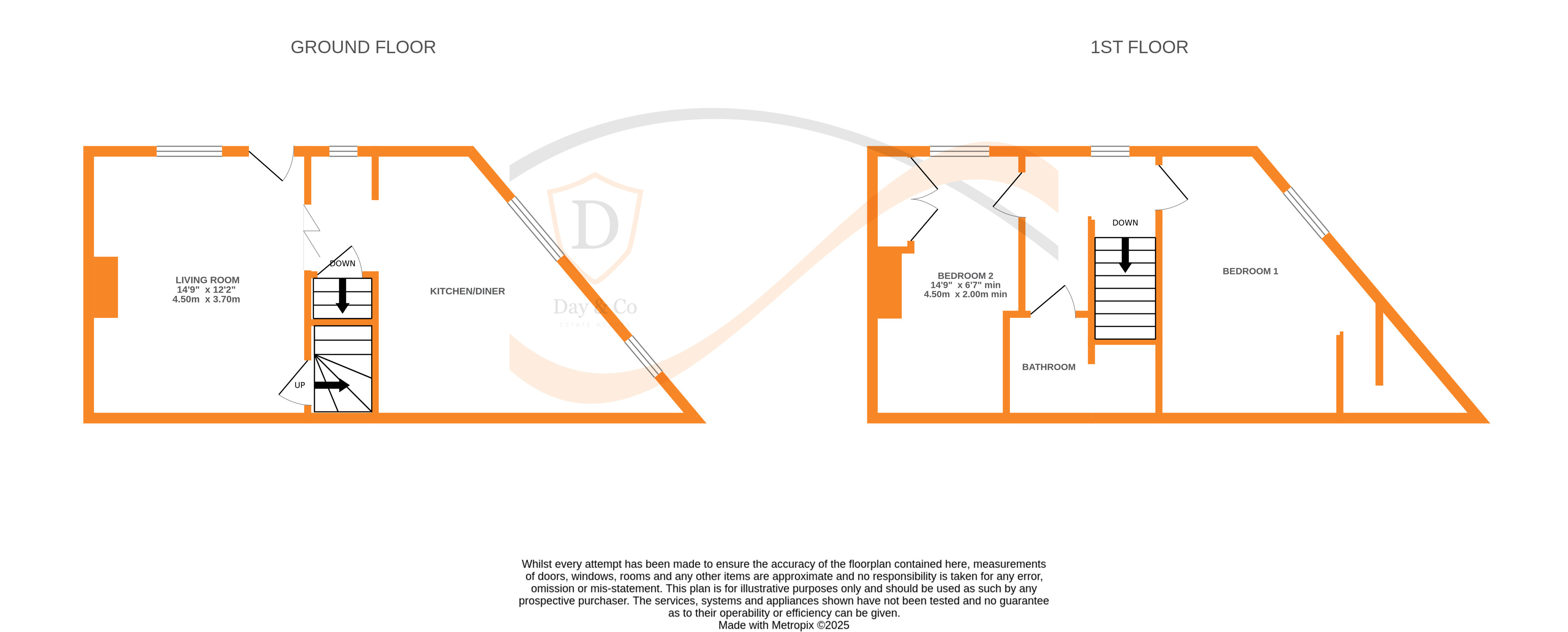 Floorplans For Oxenhope, Keighley, West Yorkshire
