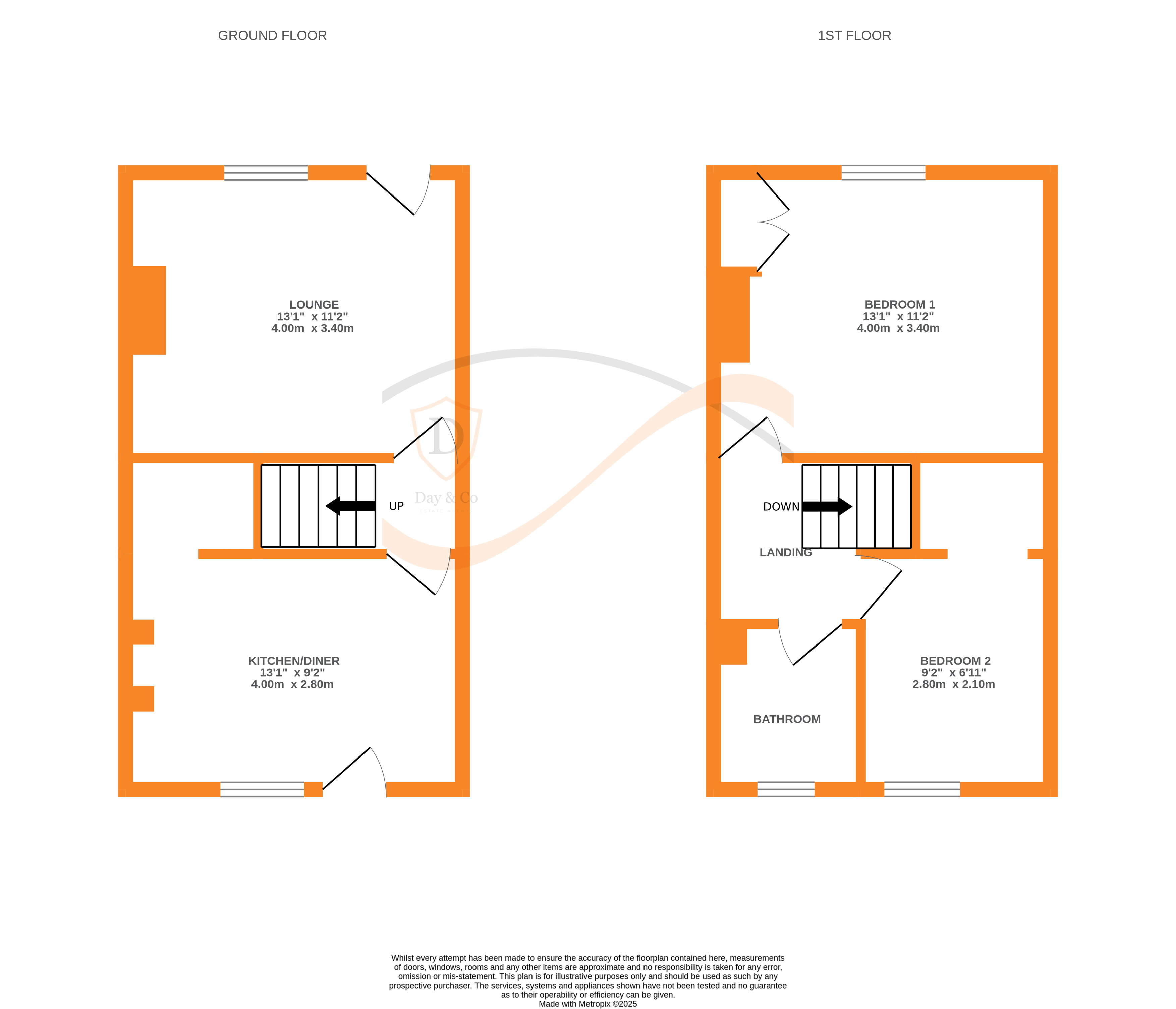 Floorplans For Mannville Walk, Keighley, West Yorkshire