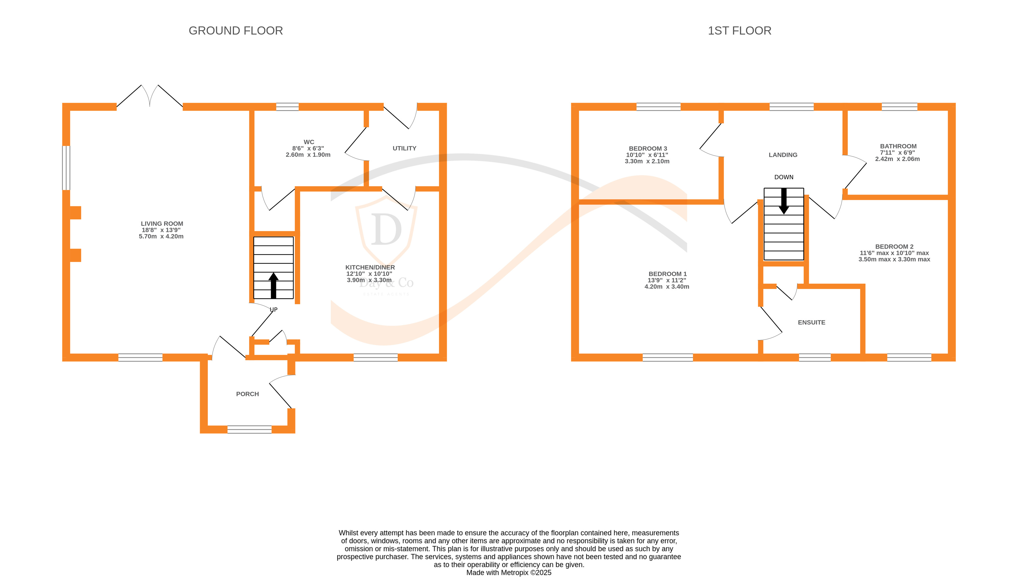 Floorplans For Oxenhope, Keighley, West Yorkshire