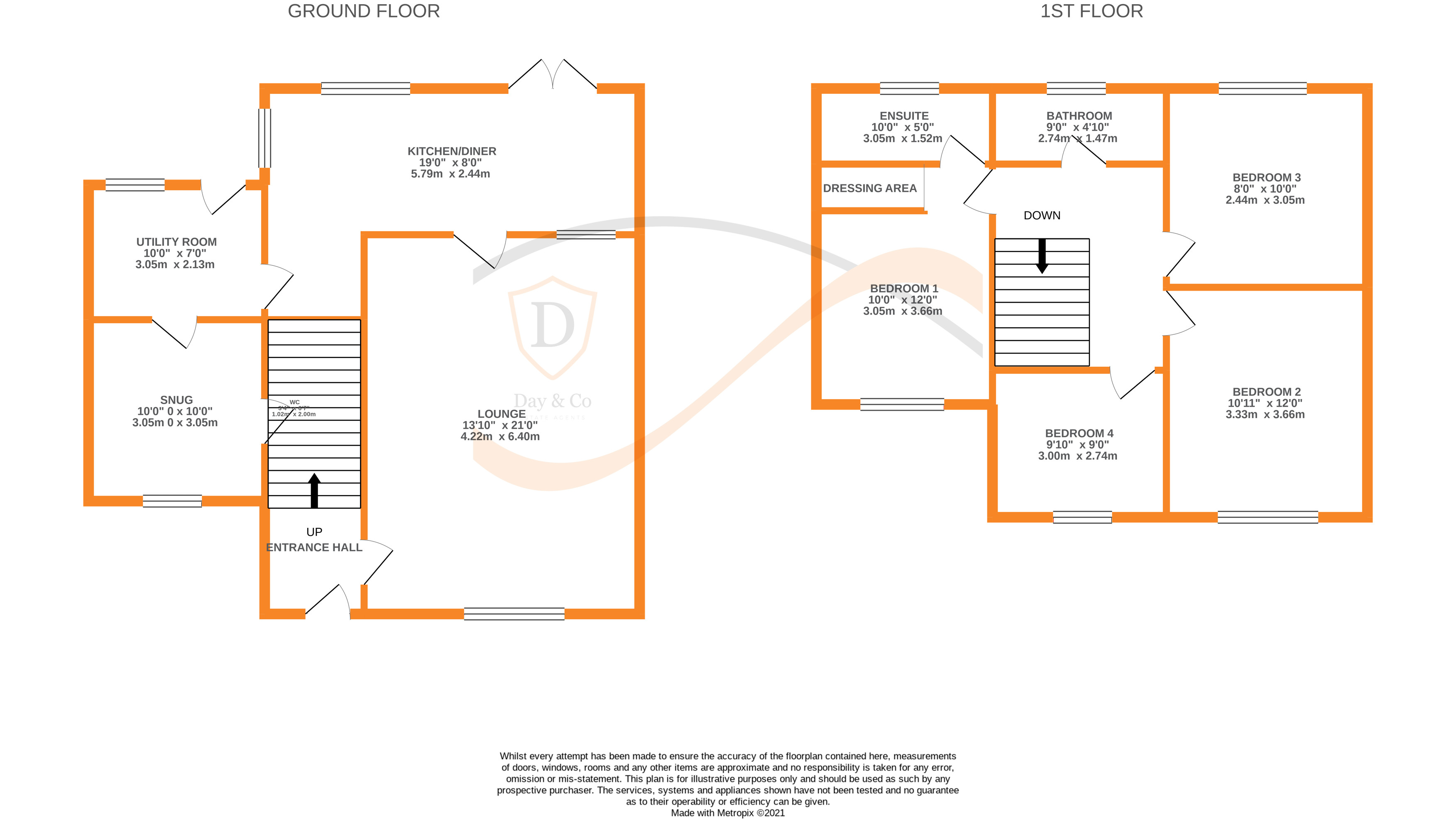 Floorplans For Oxenhope, Keighley, West Yorkshire