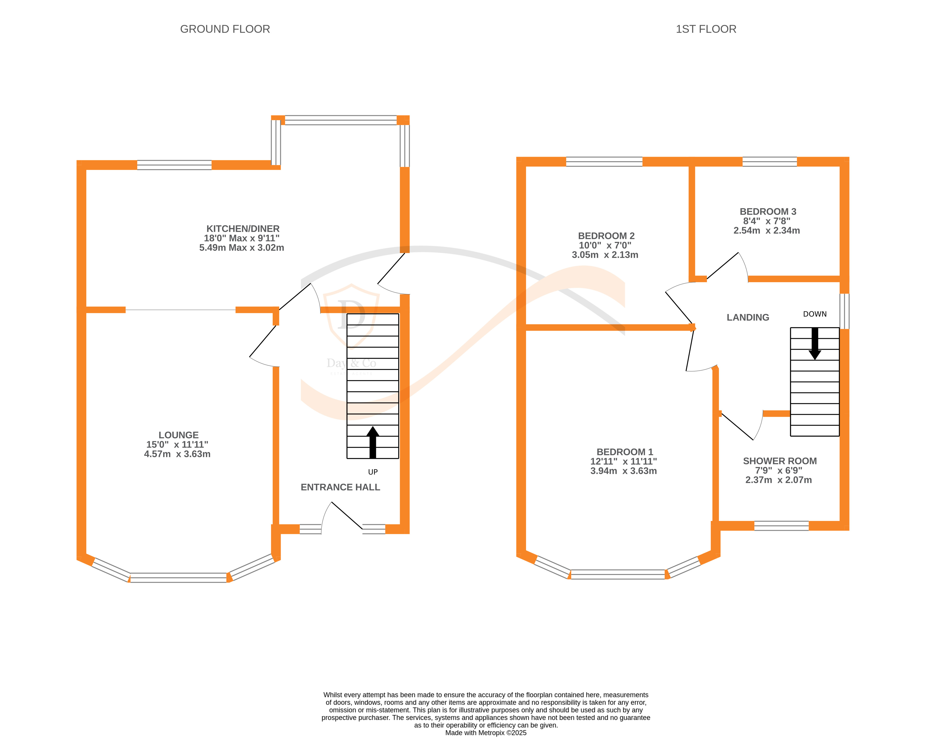 Floorplans For Laycock, Keighley, West Yorkshire