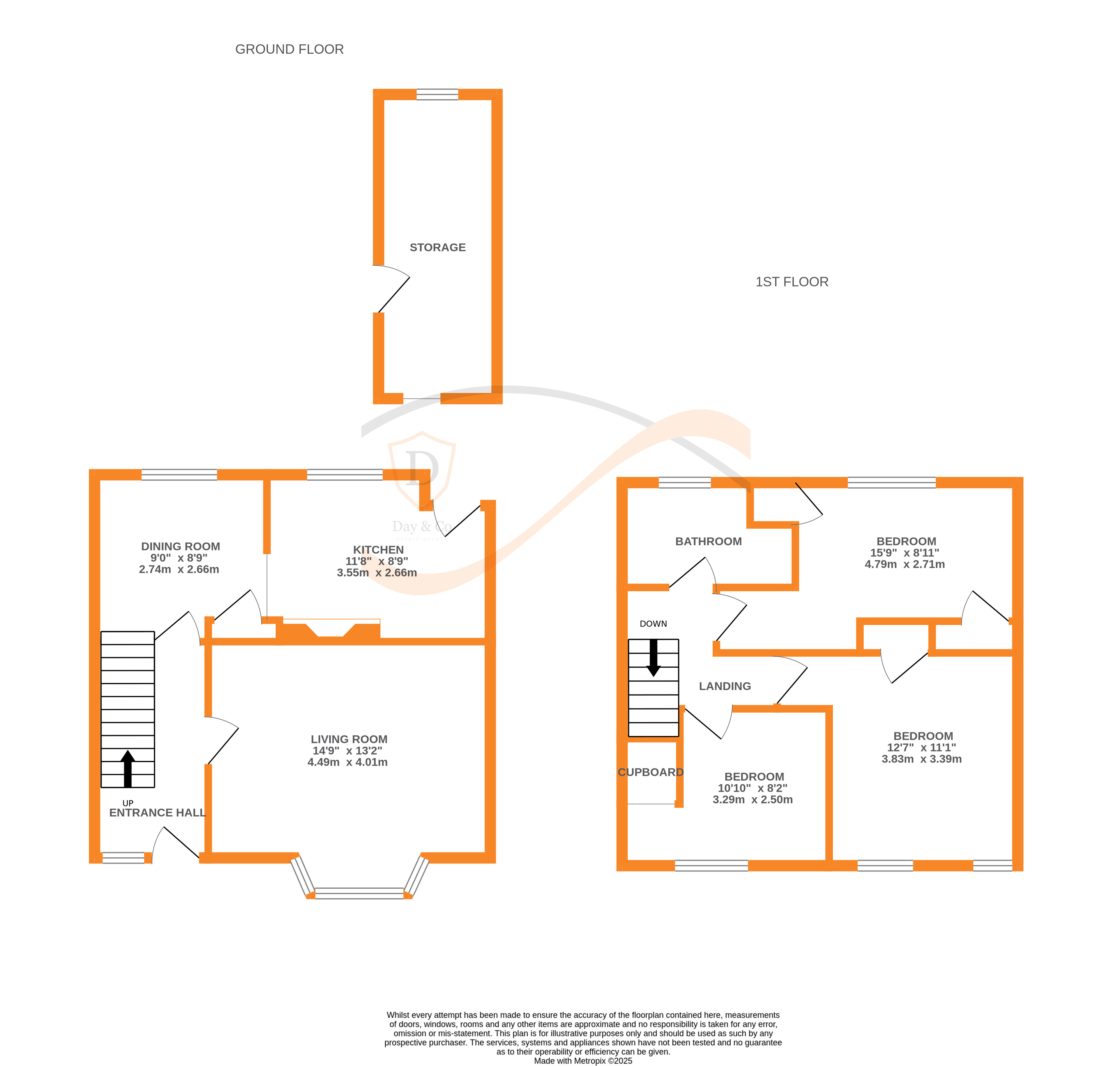 Floorplans For Steeton, Keighley, West Yorkshire