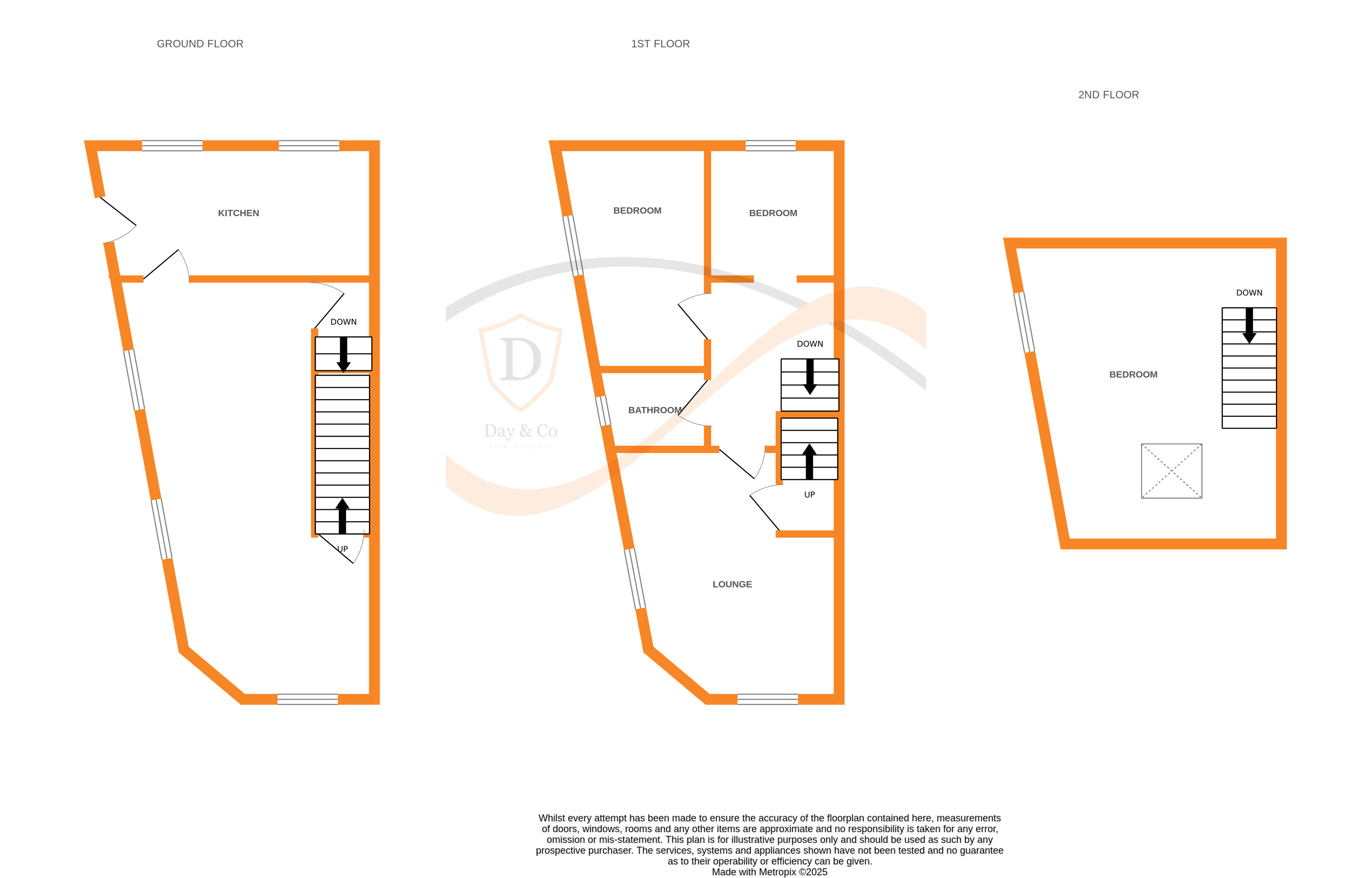 Floorplans For Woodhouse Road, Keighley, West Yorkshire