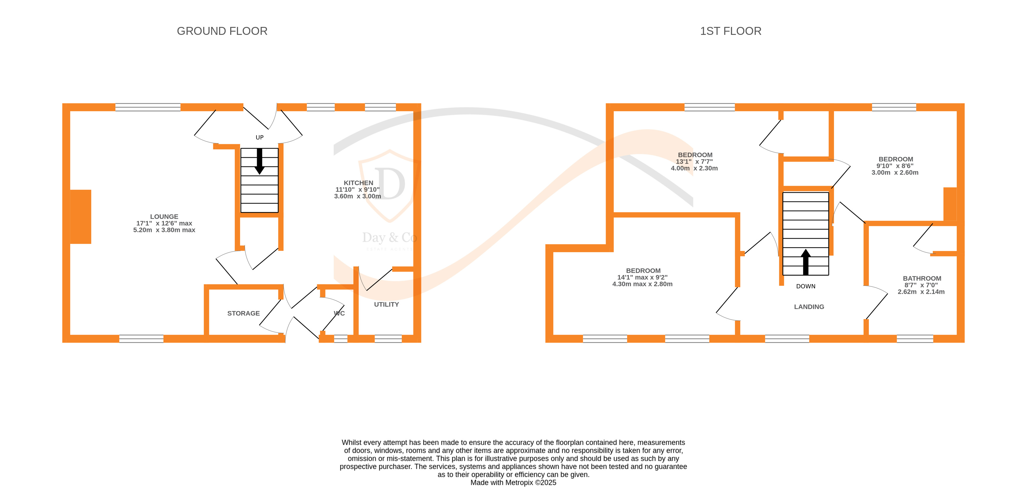 Floorplans For Grafton Road, Keighley, West Yorkshire
