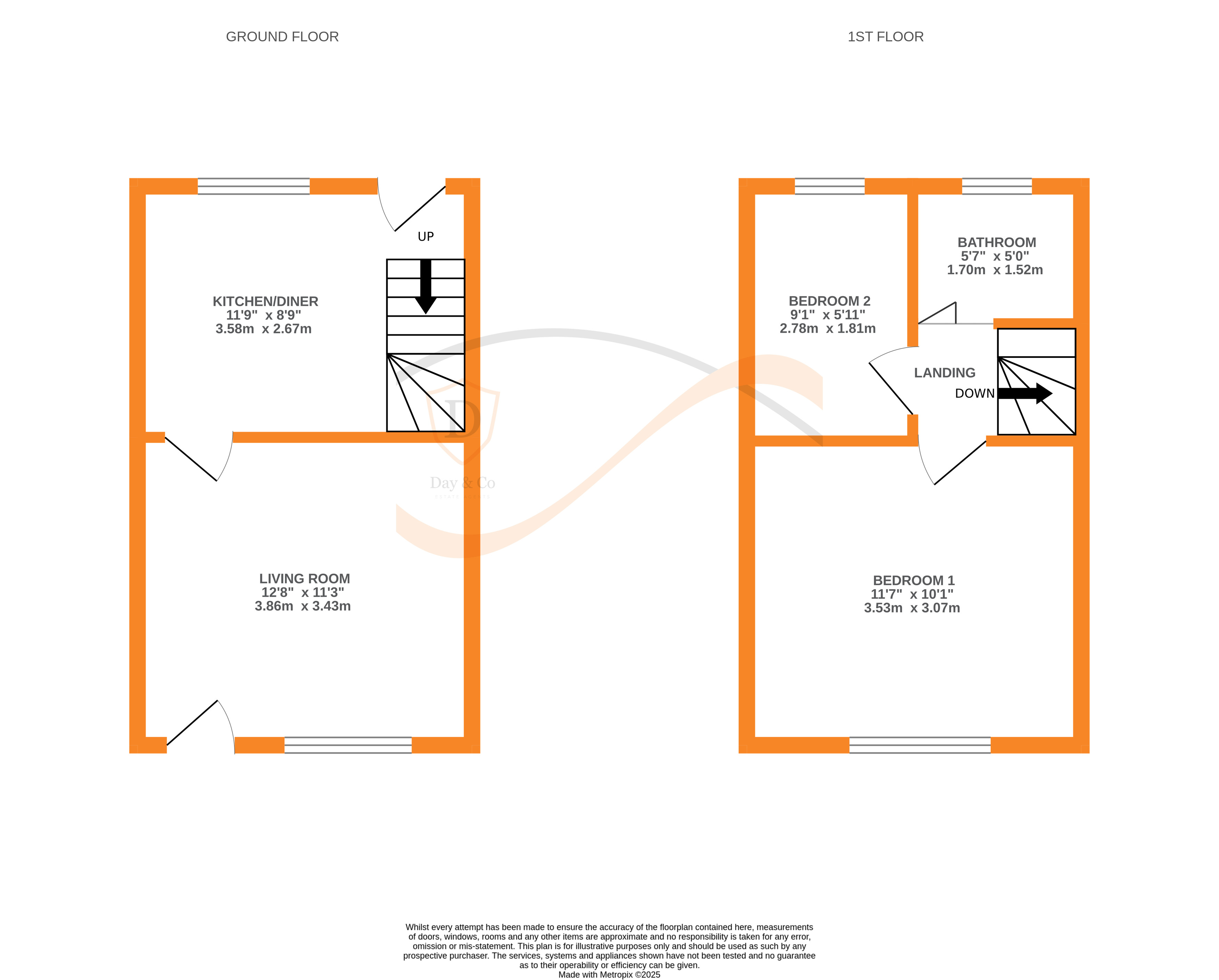 Floorplans For Cullingworth, Bradford, West Yorkshire