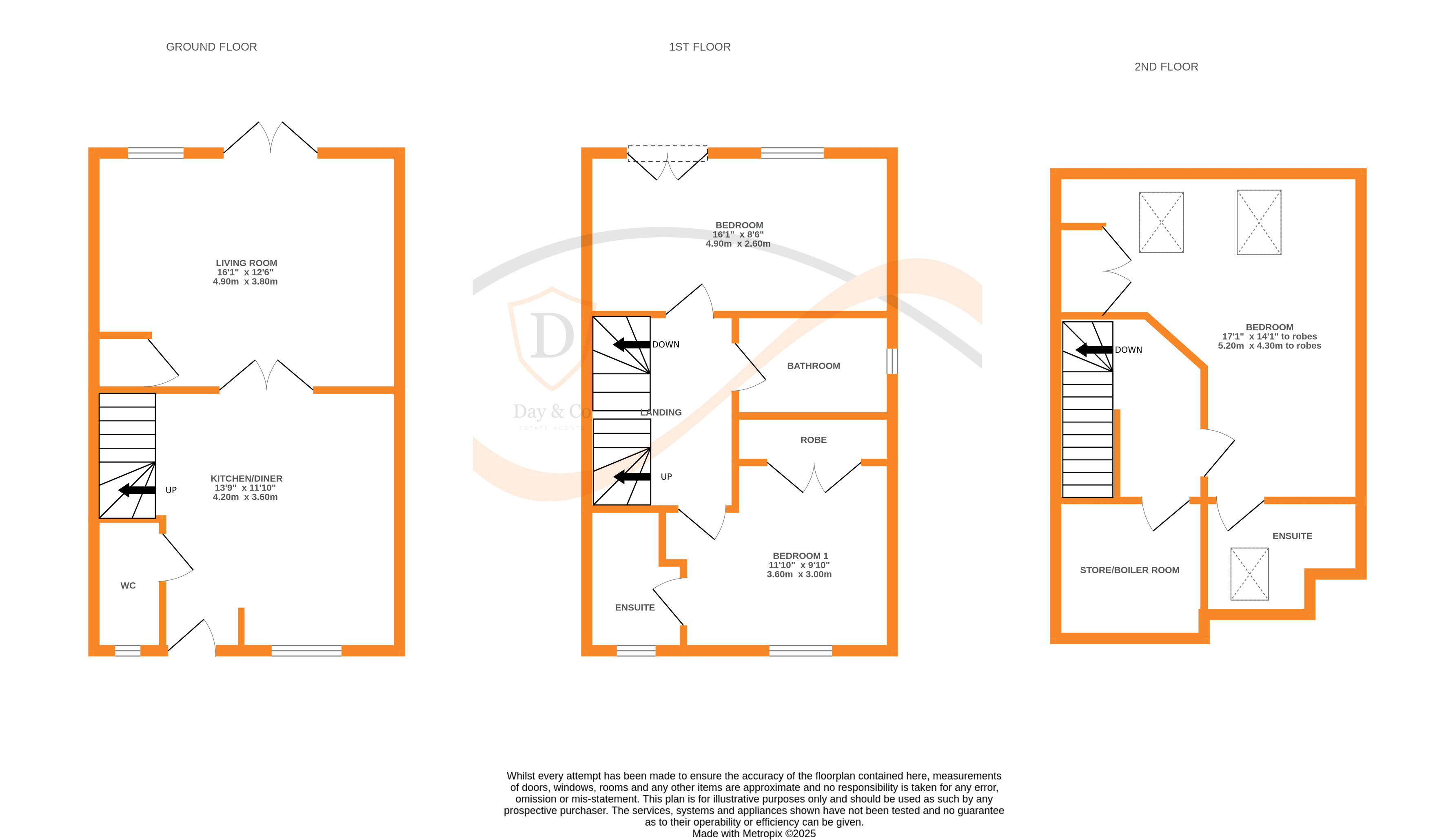 Floorplans For Haworth, Keighley, West Yorkshire
