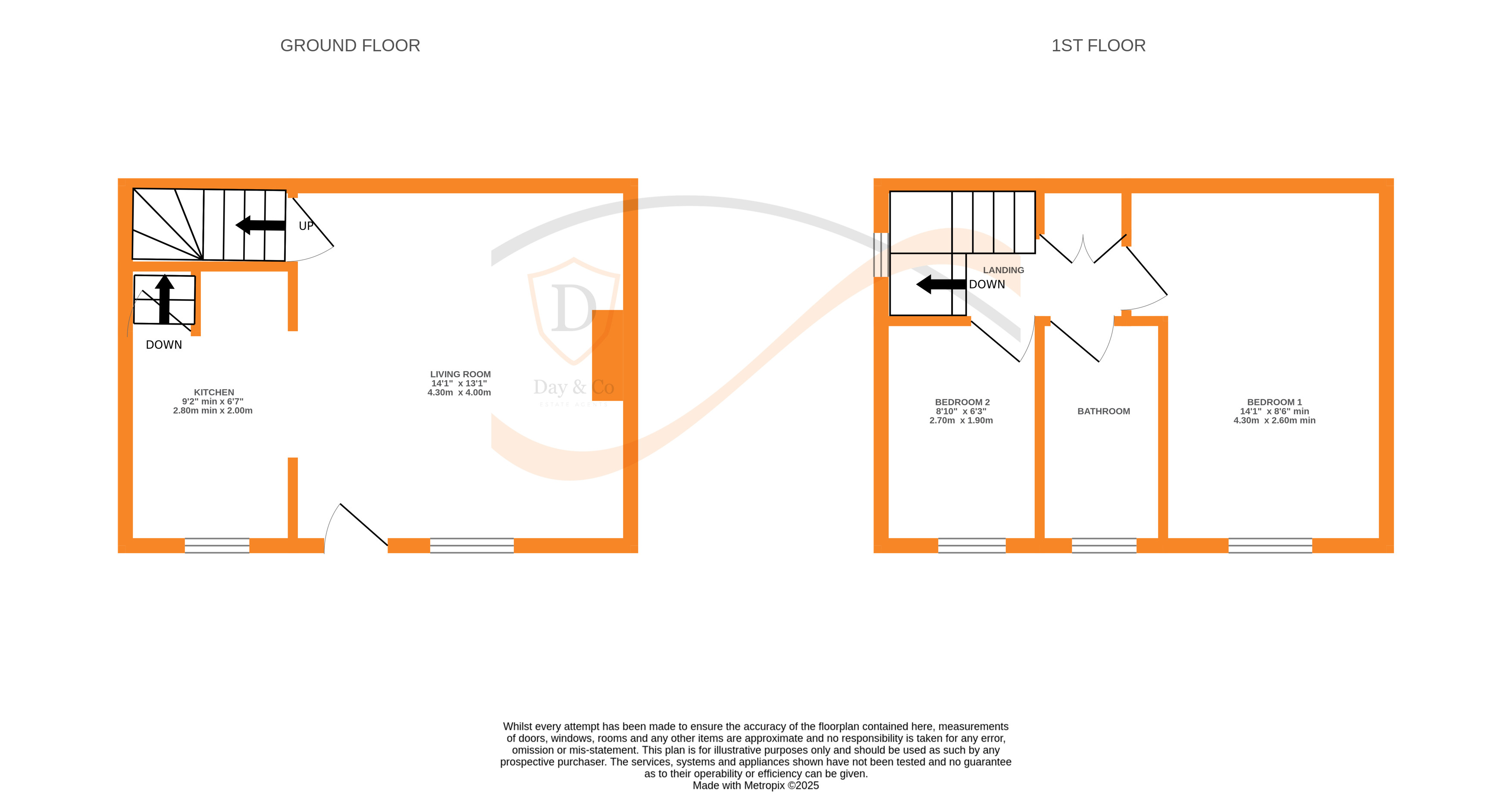 Floorplans For Haworth, Keighley, West Yorkshire