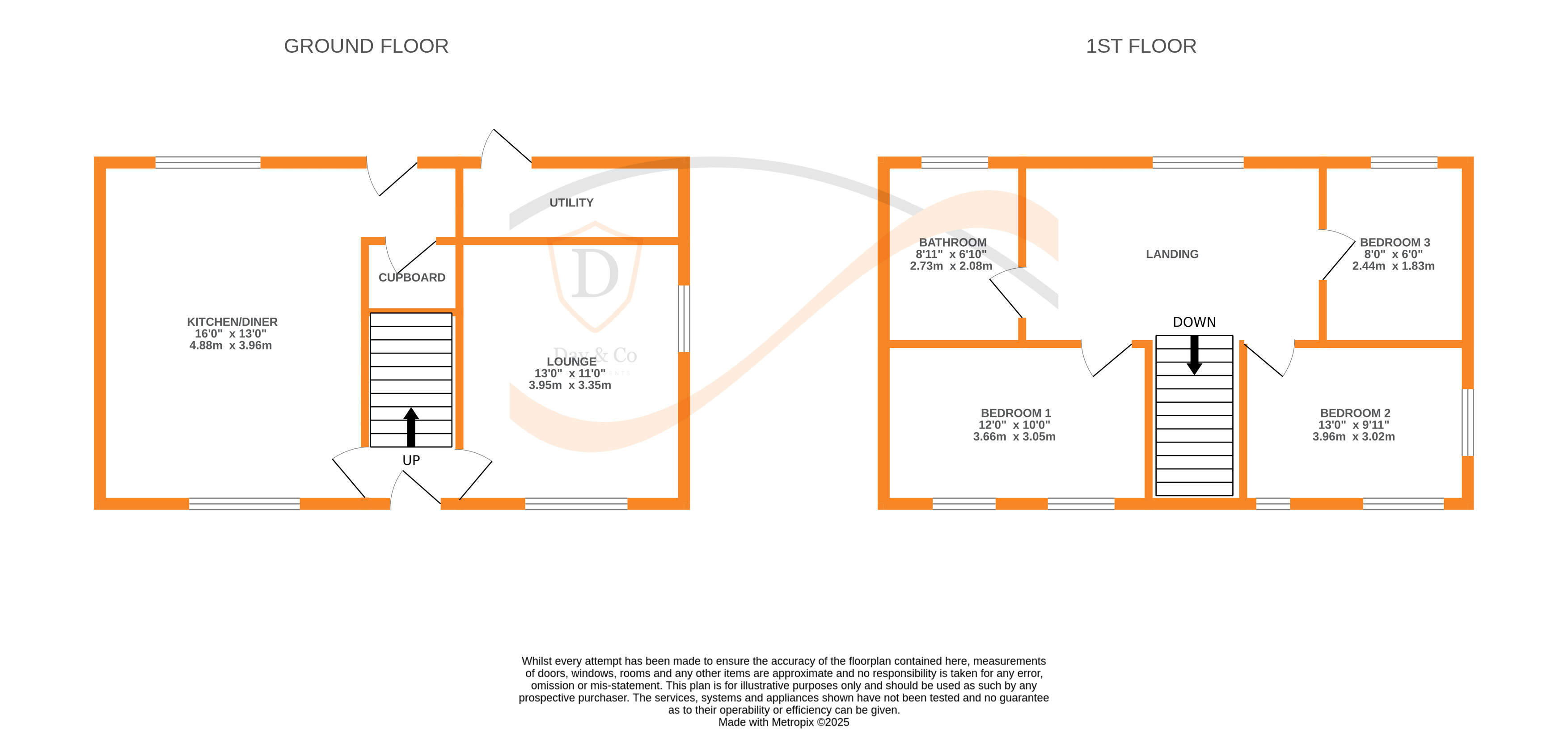 Floorplans For Riddlesden, Keighley, West Yorkshire