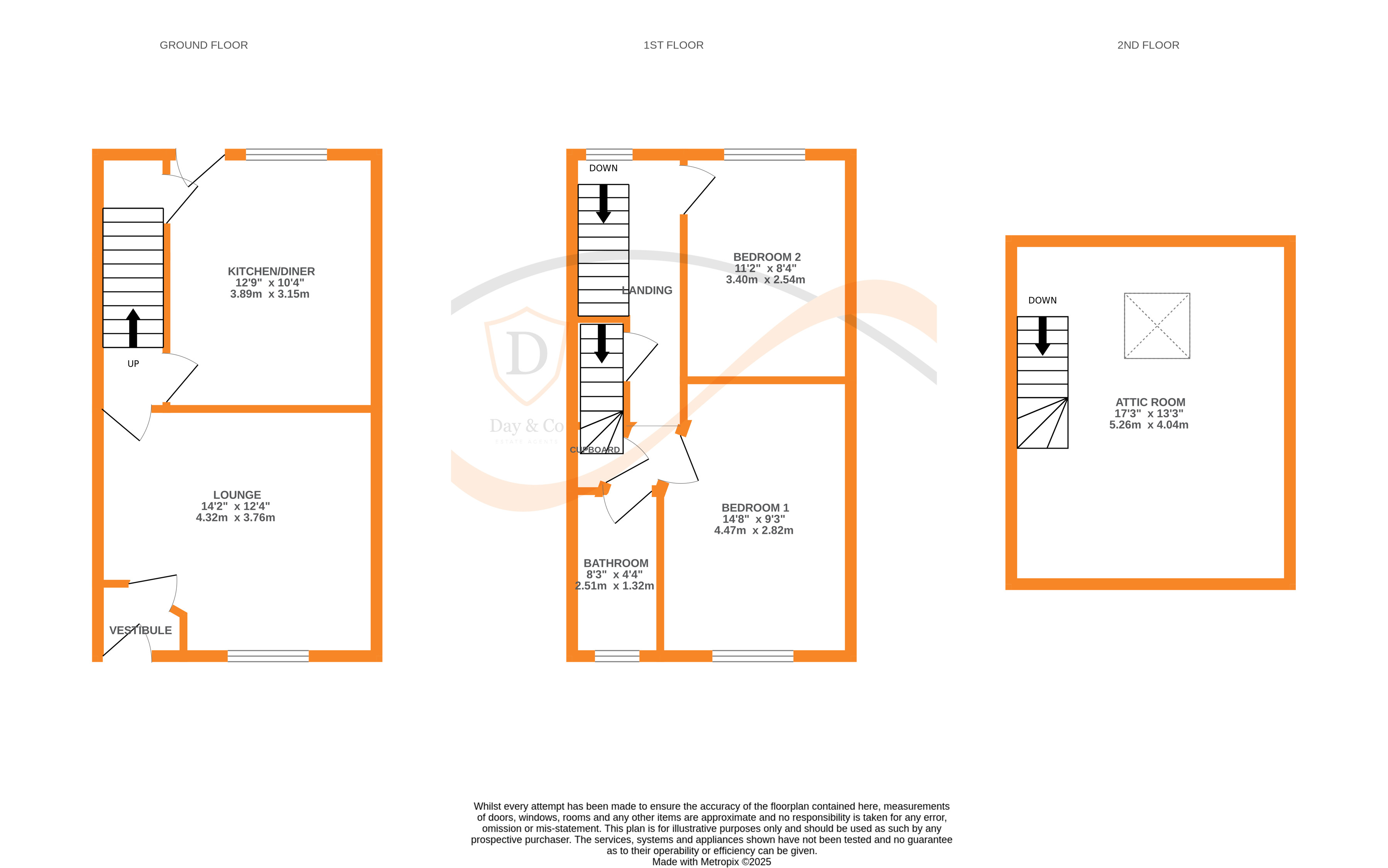 Floorplans For Haworth, Keighley, West Yorkshire