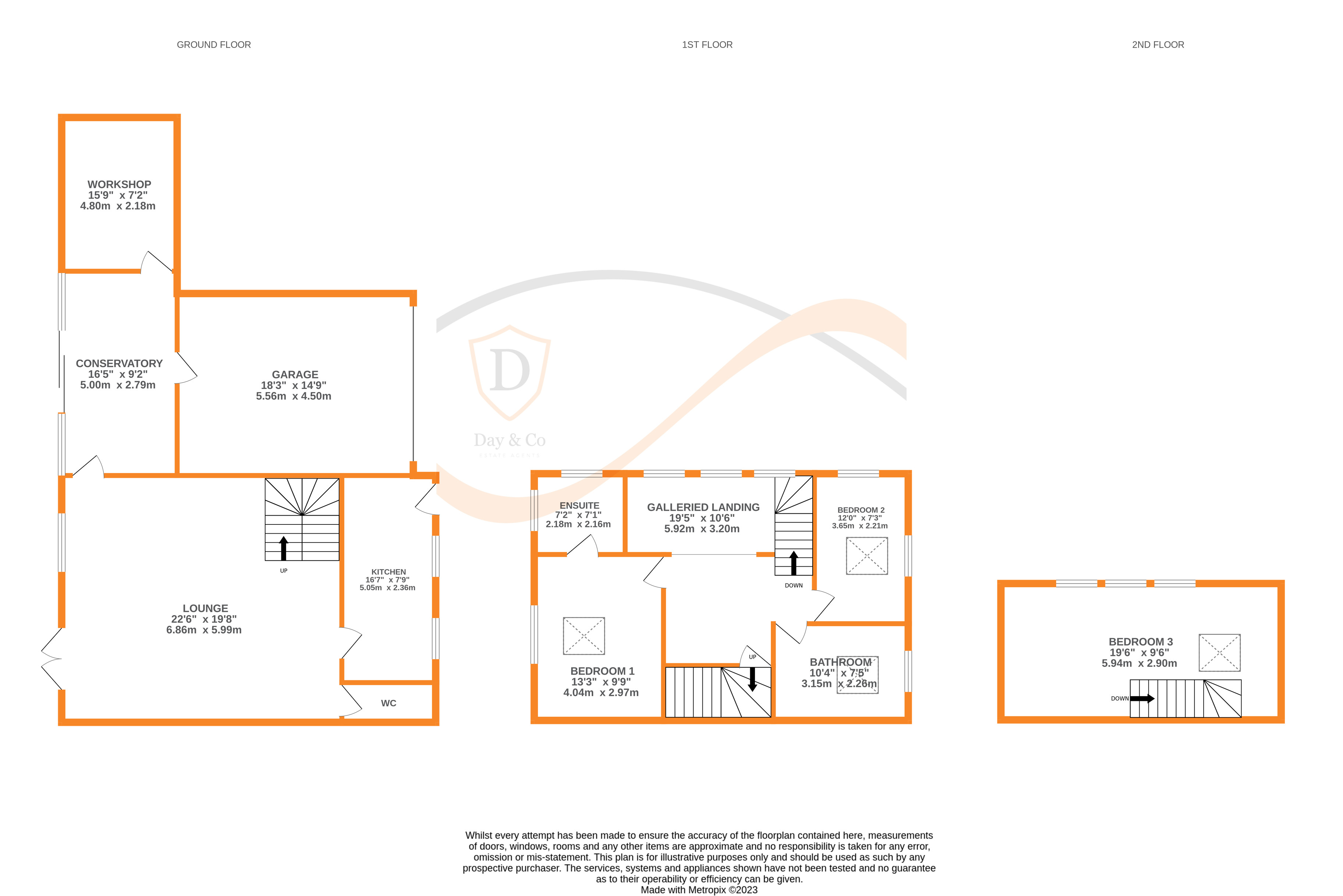 Floorplans For Cullingworth, Bradford, West Yorkshire