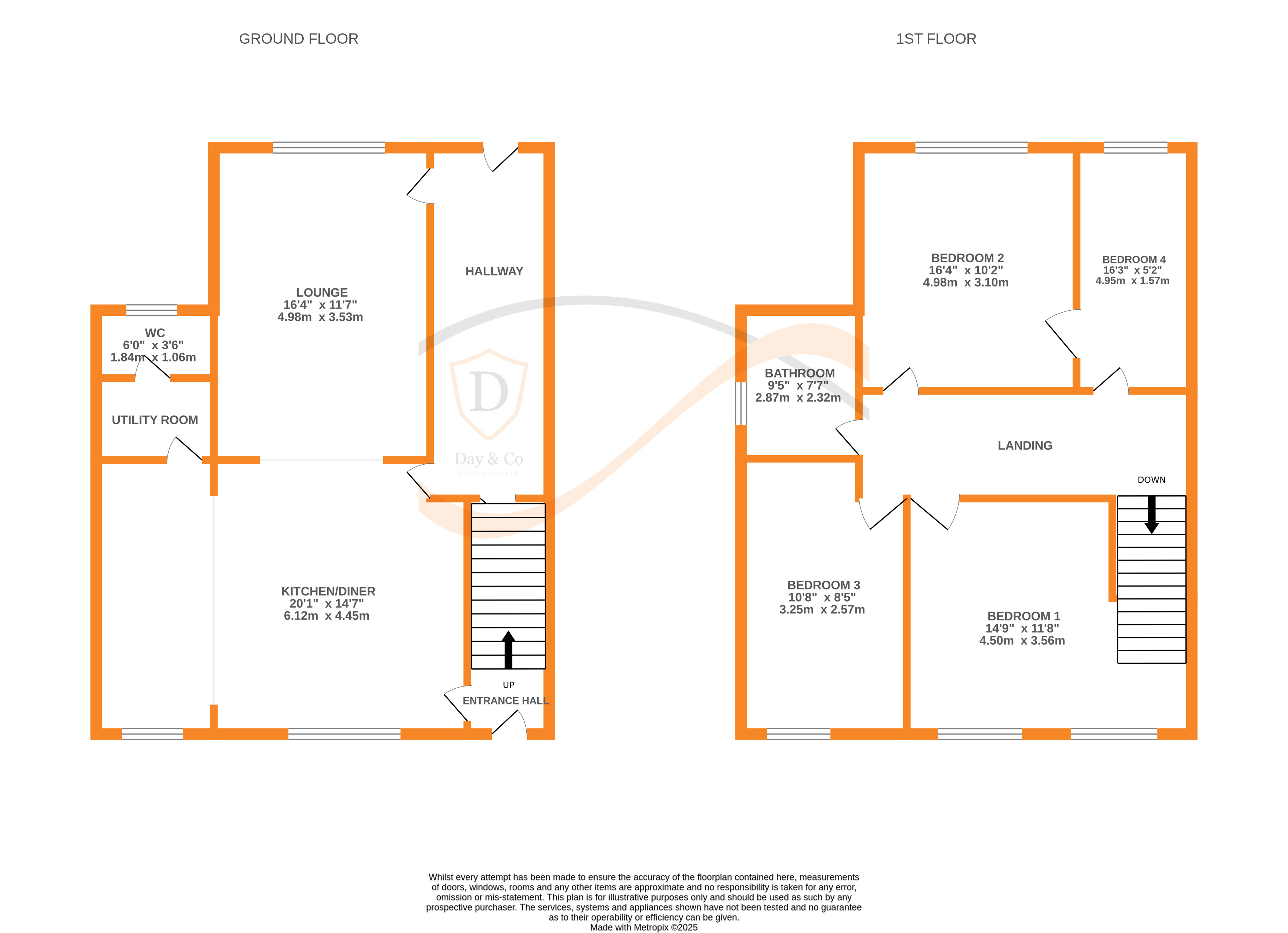 Floorplans For Oxenhope, Keighley, West Yorkshire