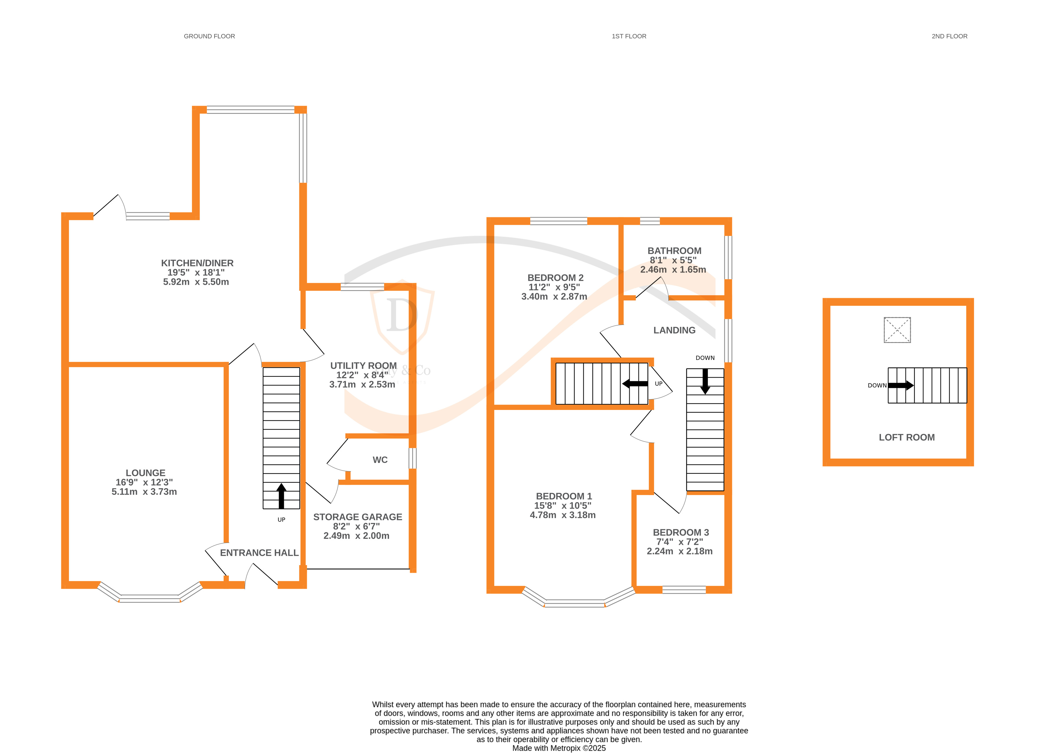 Floorplans For Wilsden, Bradford, West Yorkshire