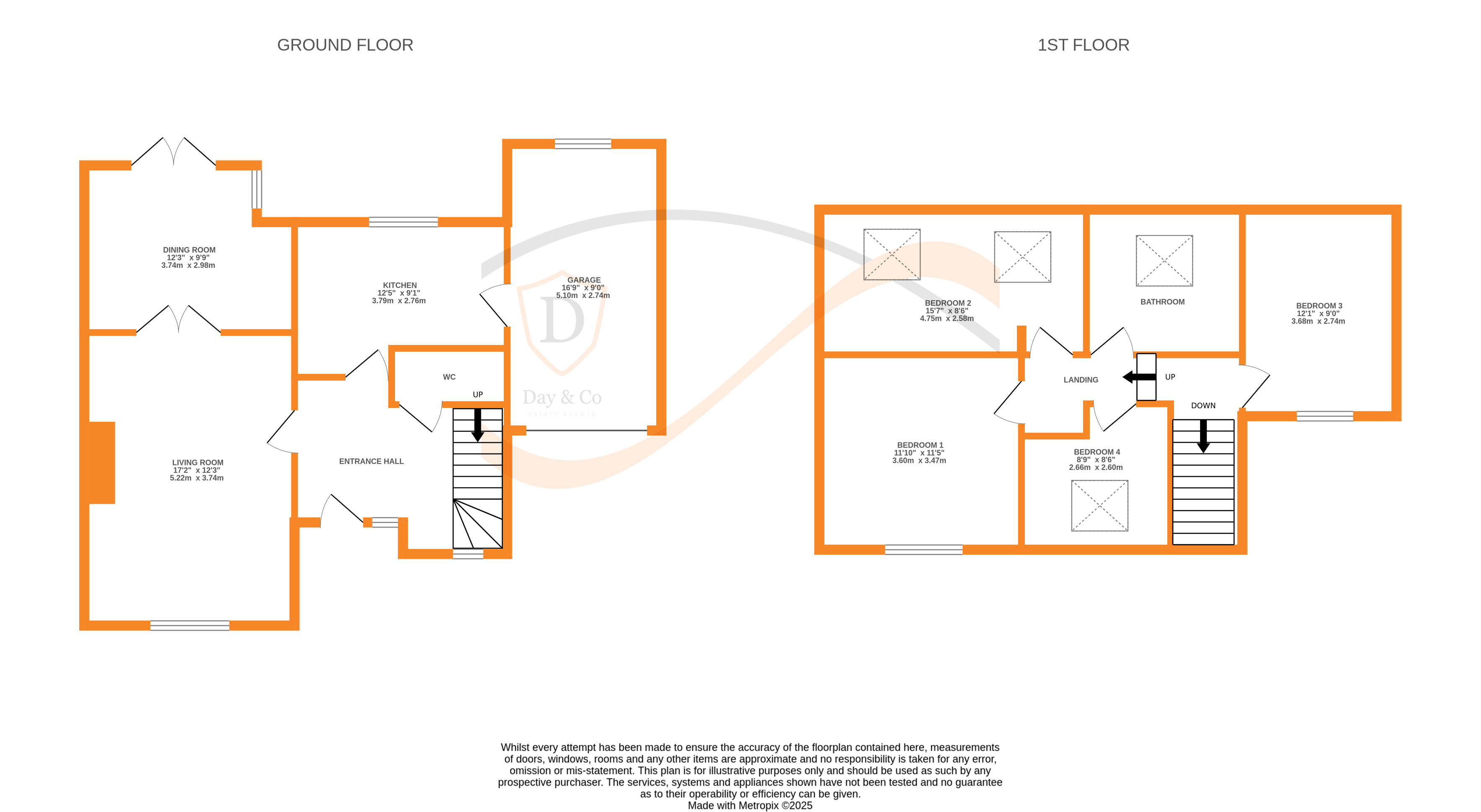Floorplans For Thwaites Brow, Keighley, West Yorkshire