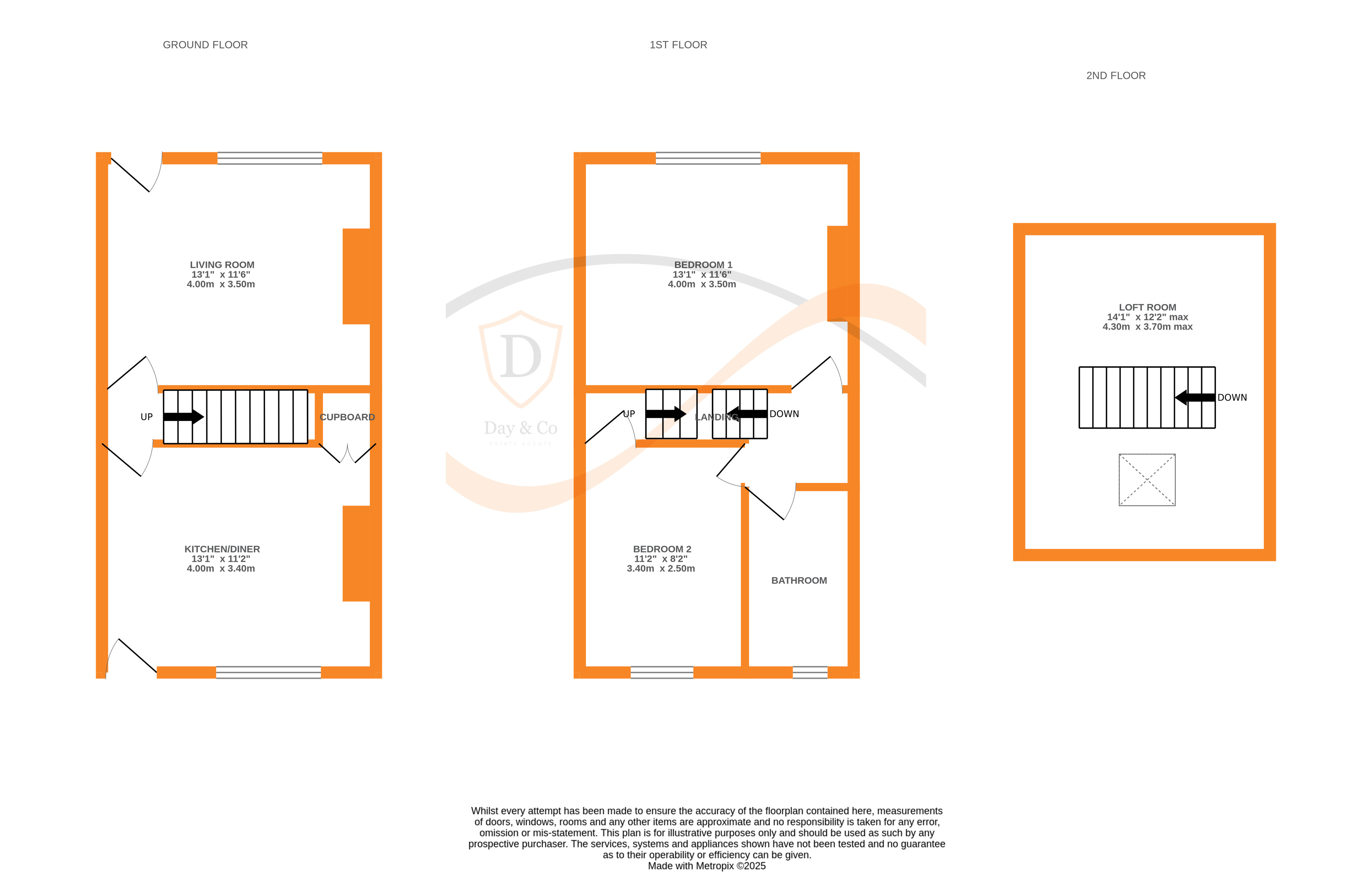 Floorplans For Cromer Grove, Keighley, West Yorkshire