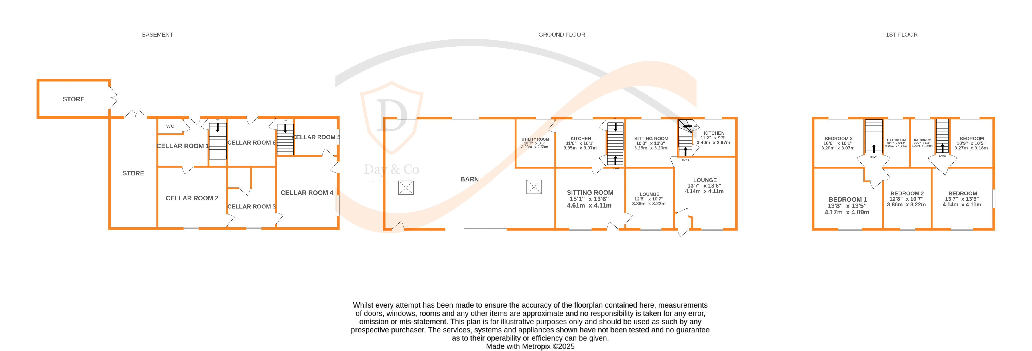 Floorplans For Cowling, Keighley, North Yorkshire