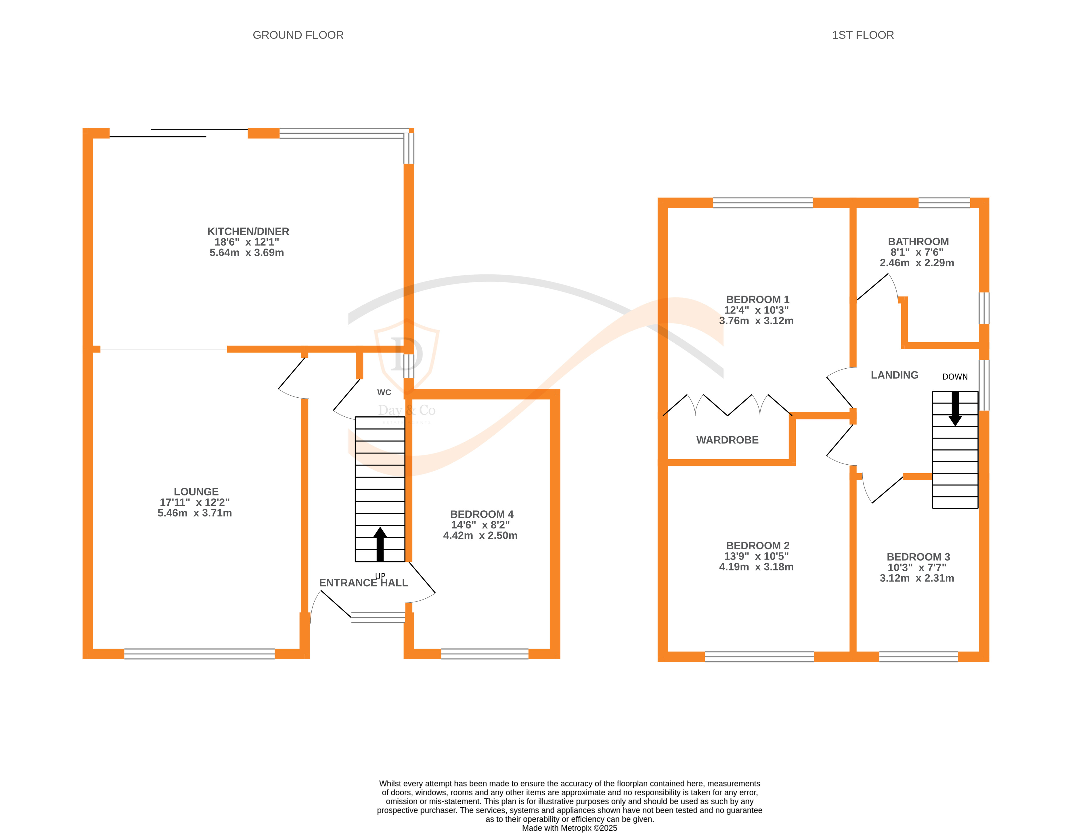 Floorplans For Cullingworth, Bradford, West Yorkshire