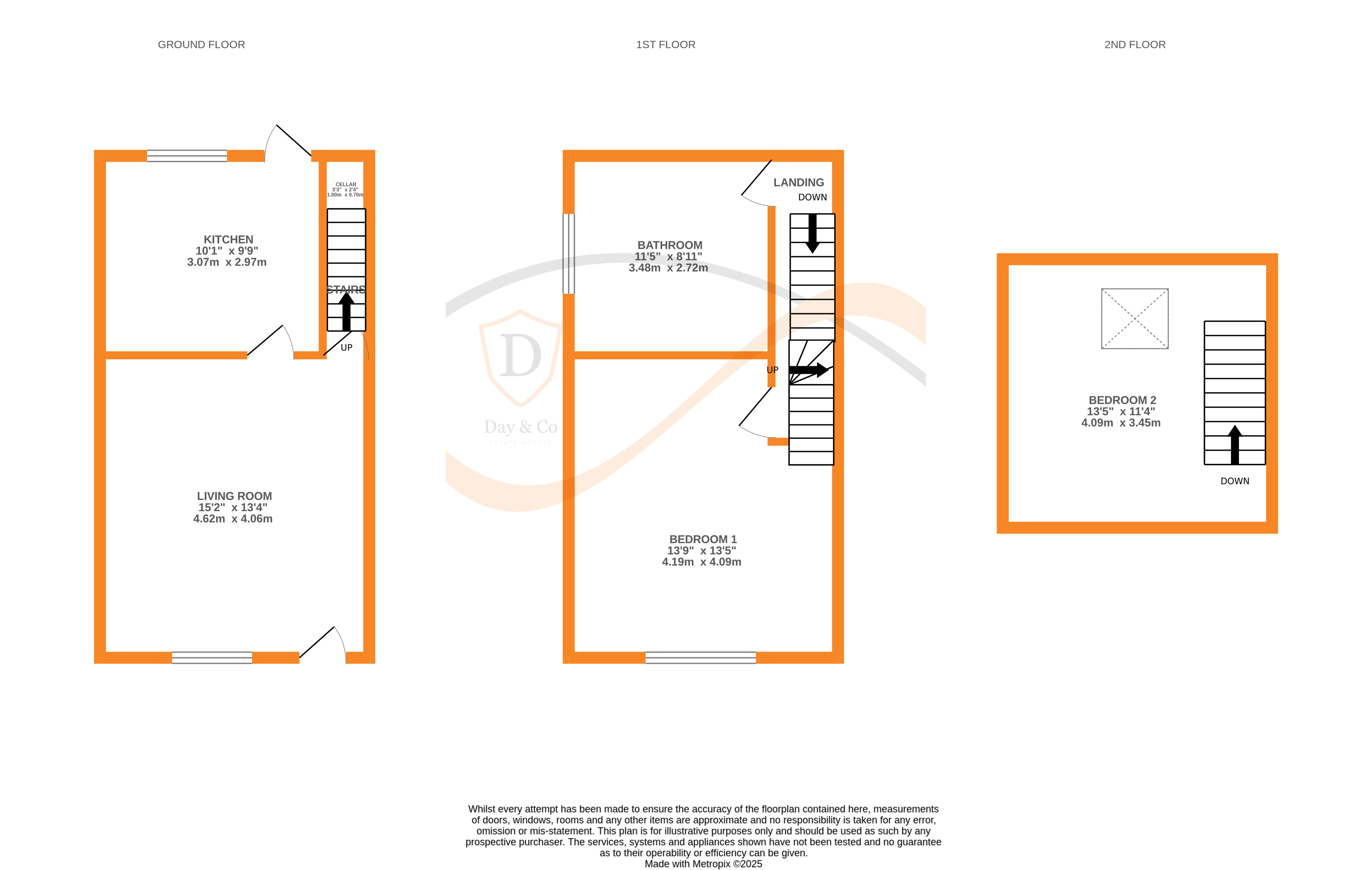 Floorplans For Florist Street, Keighley, West Yorkshire