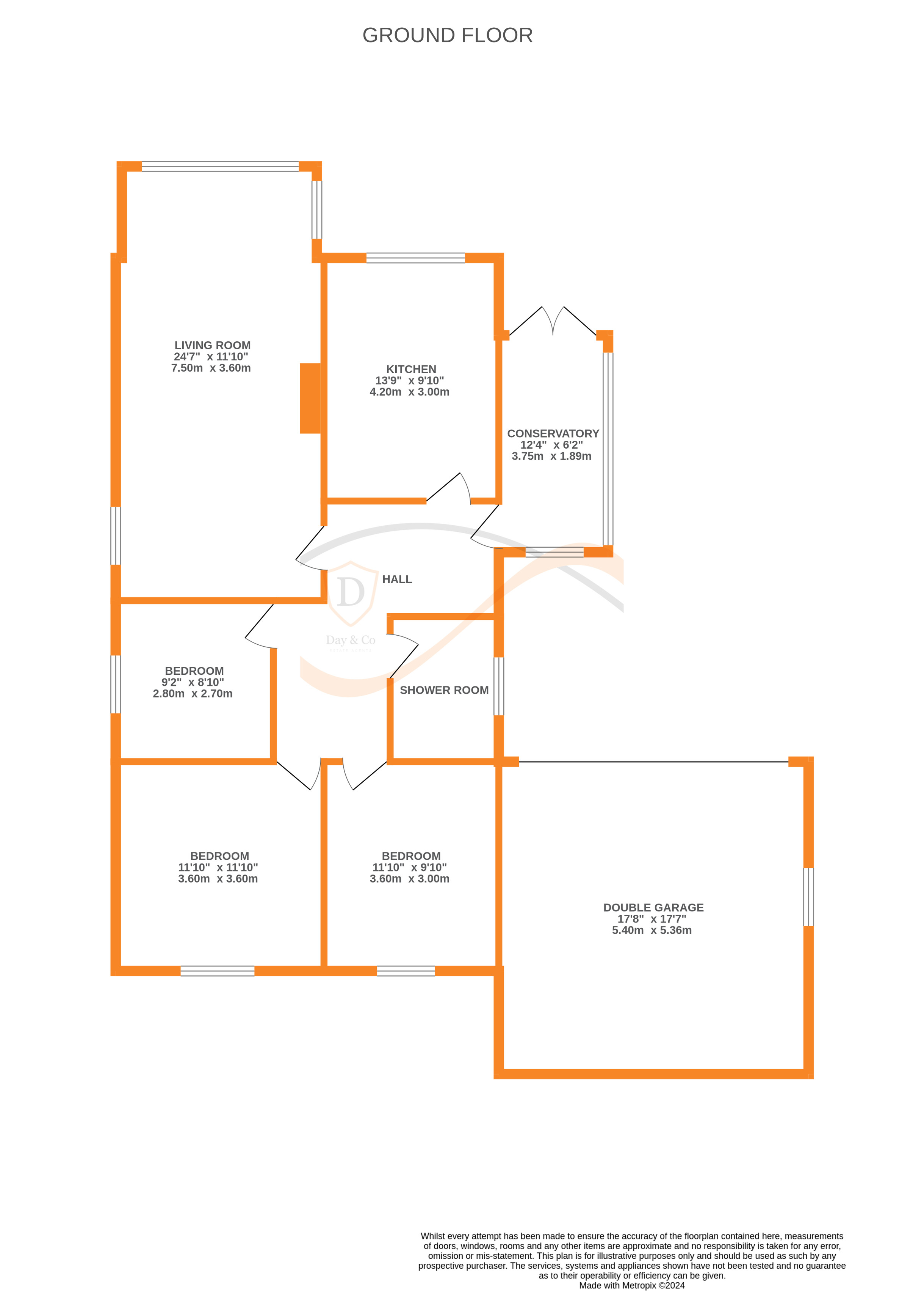 Floorplans For Laycock, Keighley, West Yorkshire