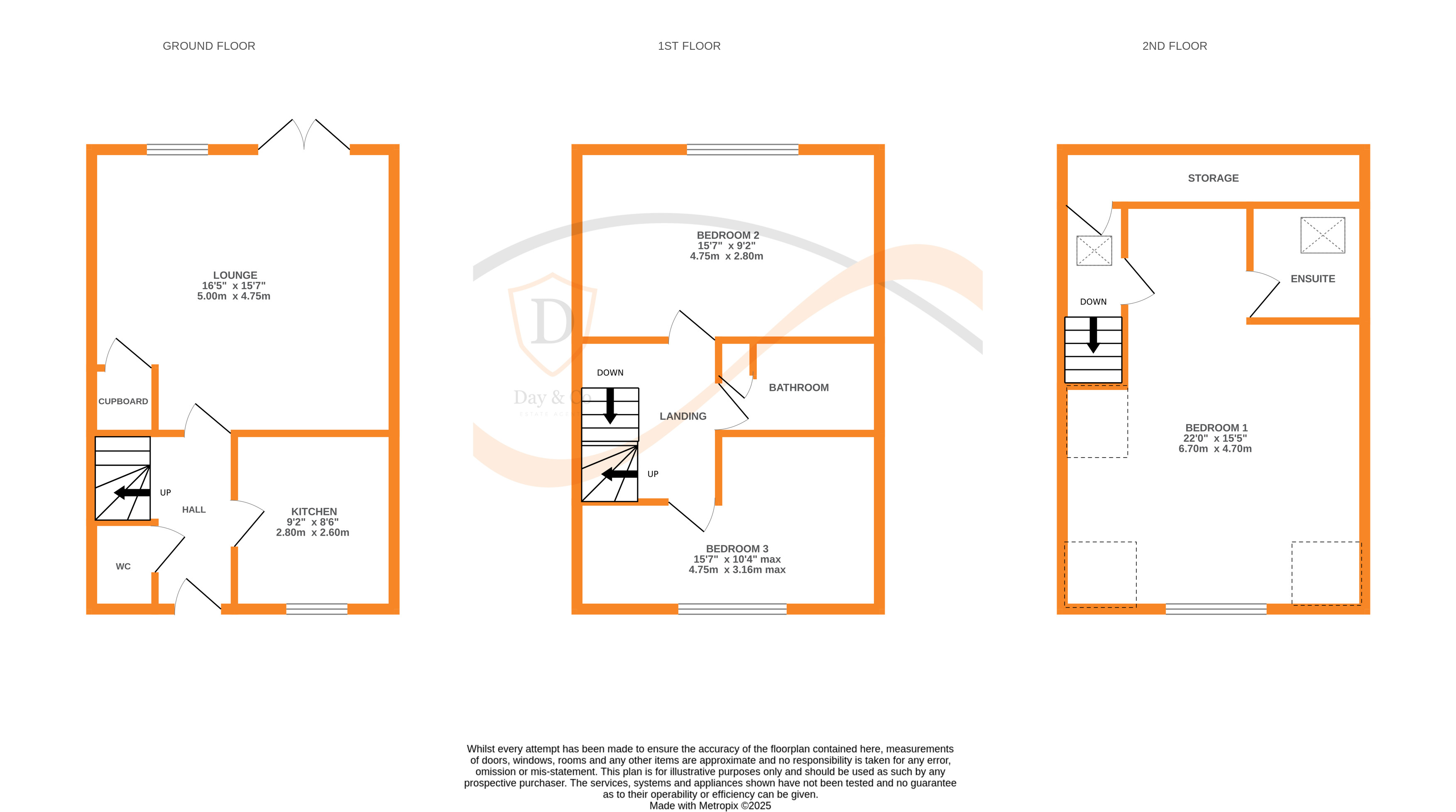 Floorplans For Illingworth Close, Keighley, West Yorkshire