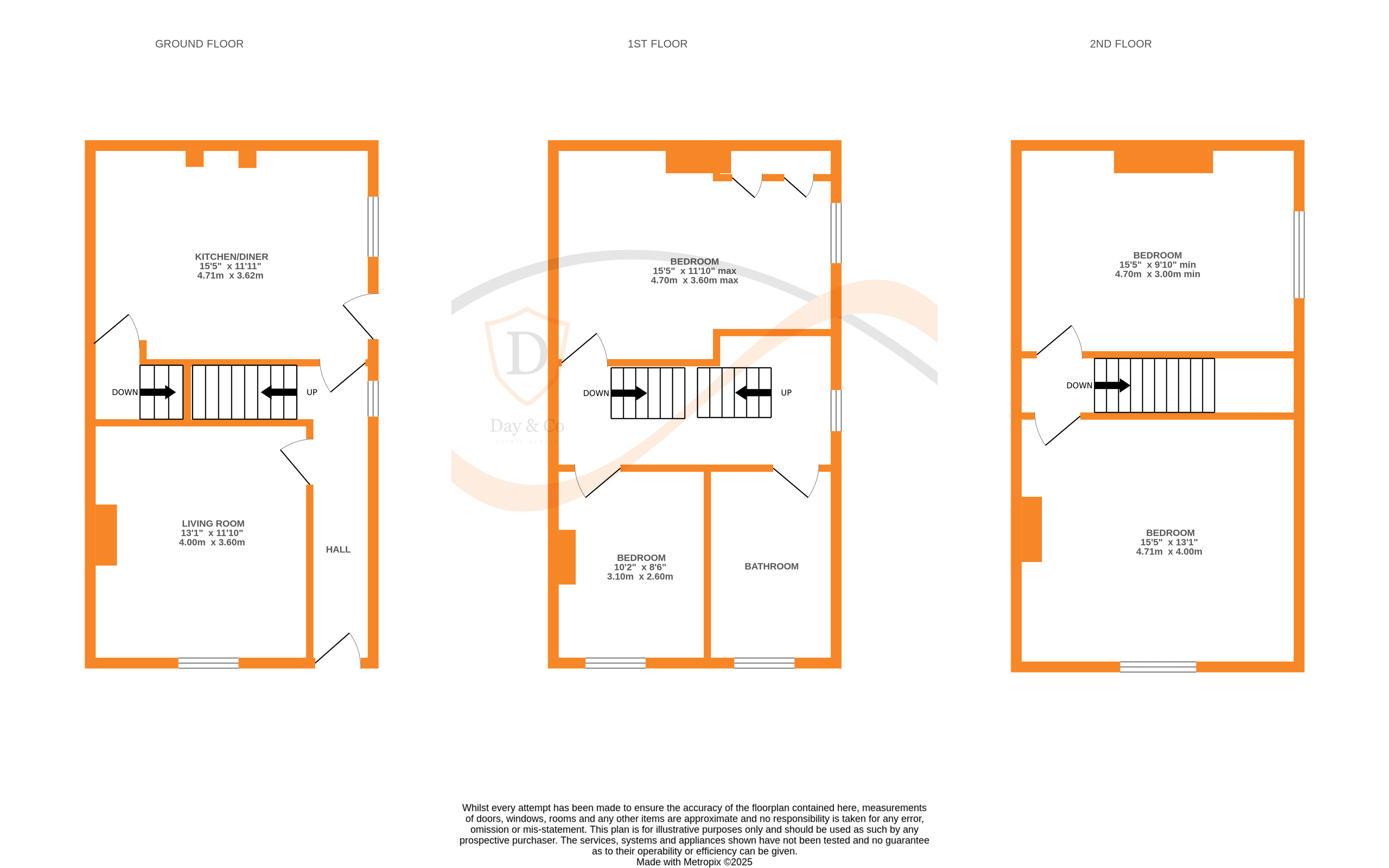 Floorplans For Denholme, Bradford, West Yorkshire