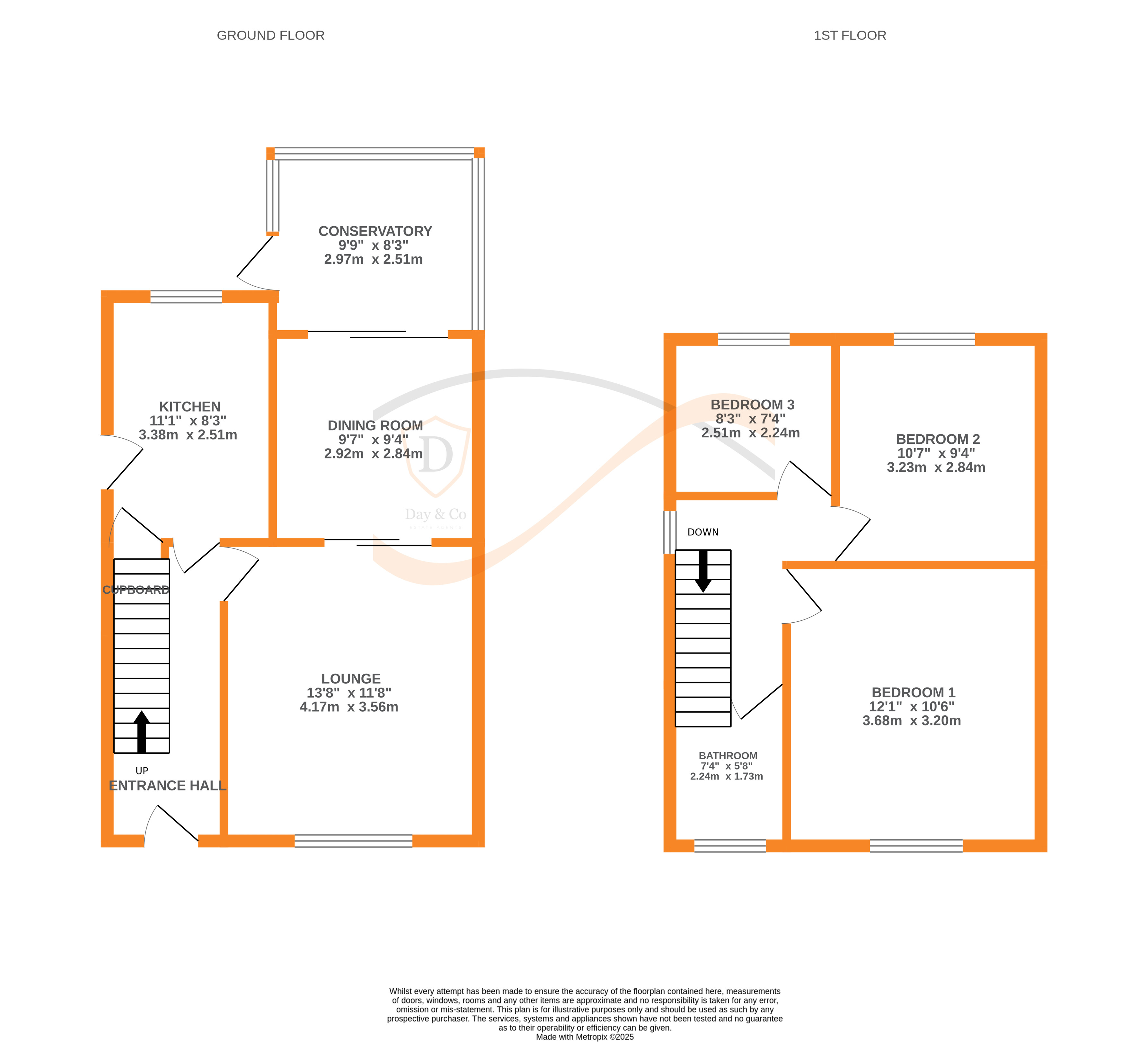 Floorplans For Woodworth Grove, Keighley, West Yorkshire