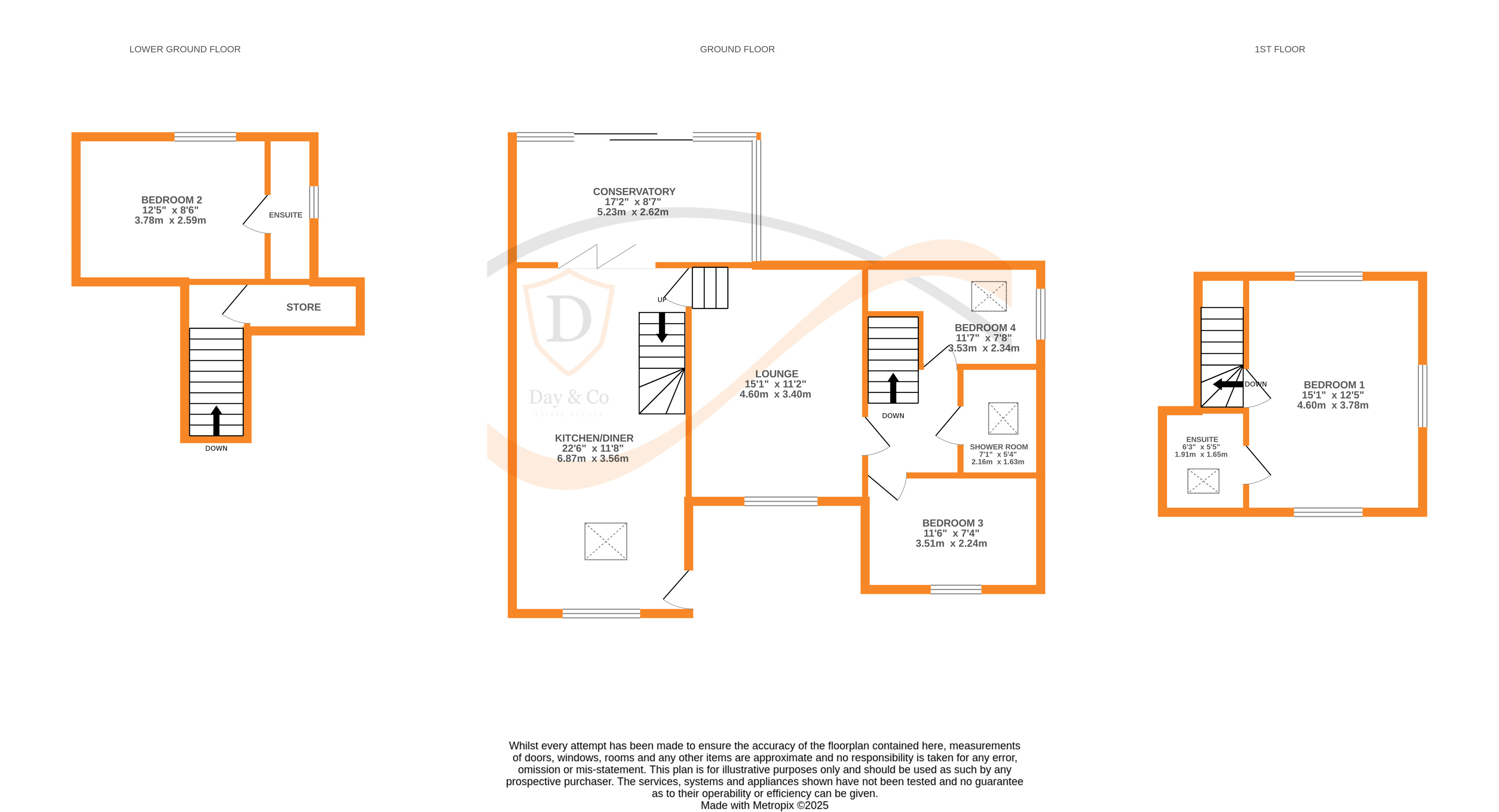 Floorplans For Haworth, Keighley, West Yorkshire