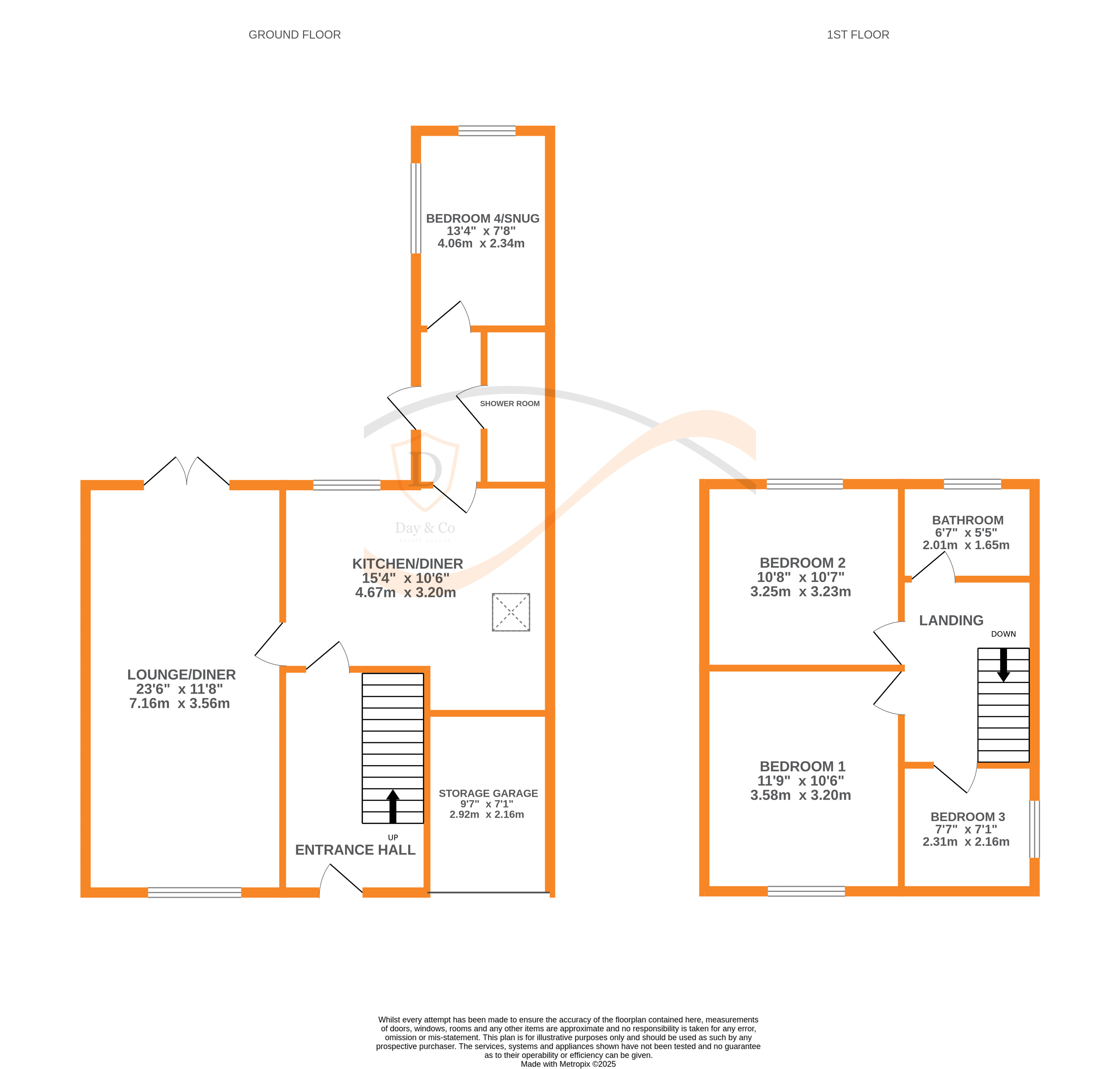 Floorplans For Haworth, Keighley, West Yorkshire