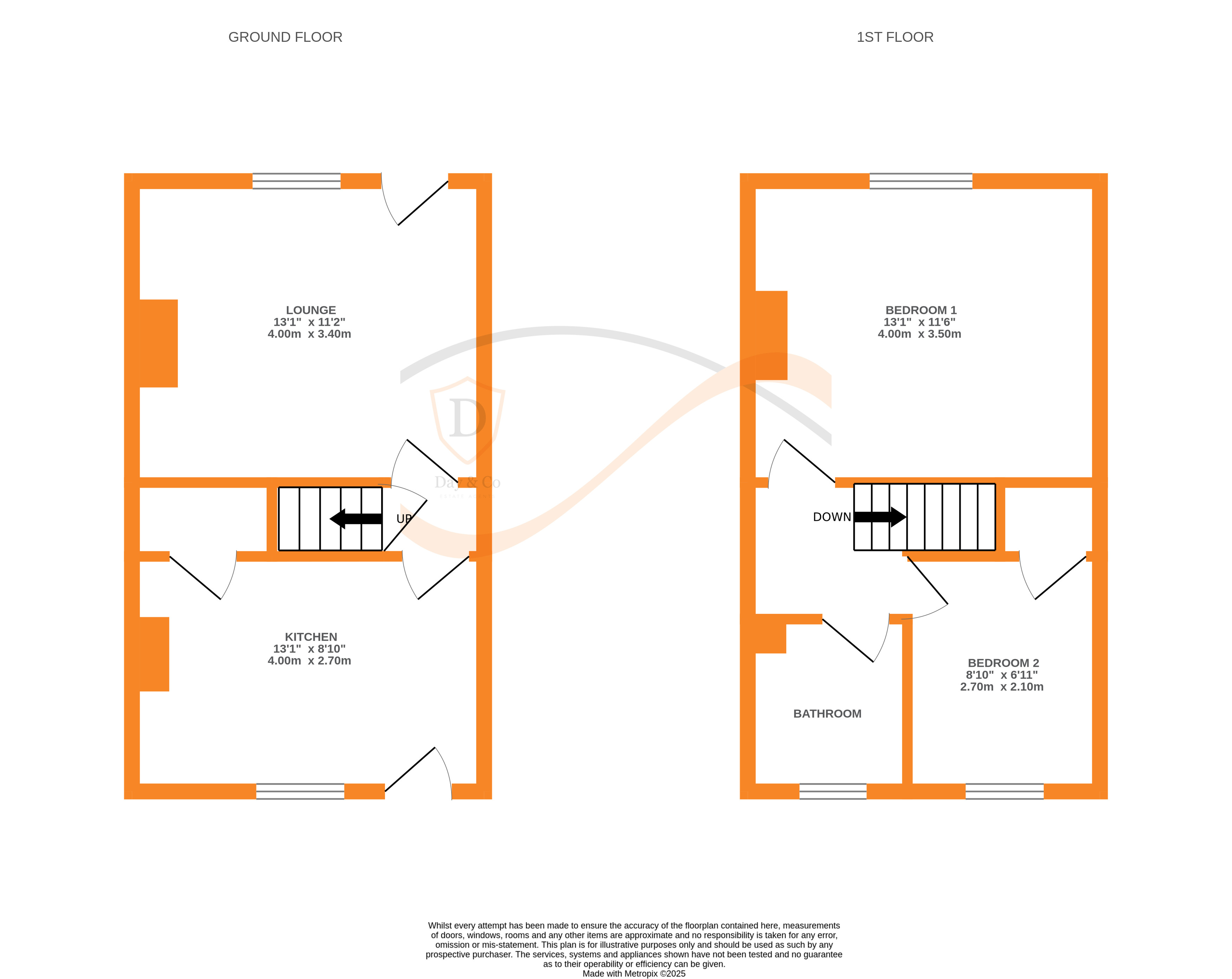 Floorplans For Mannville Walk, Keighley, West Yorkshire