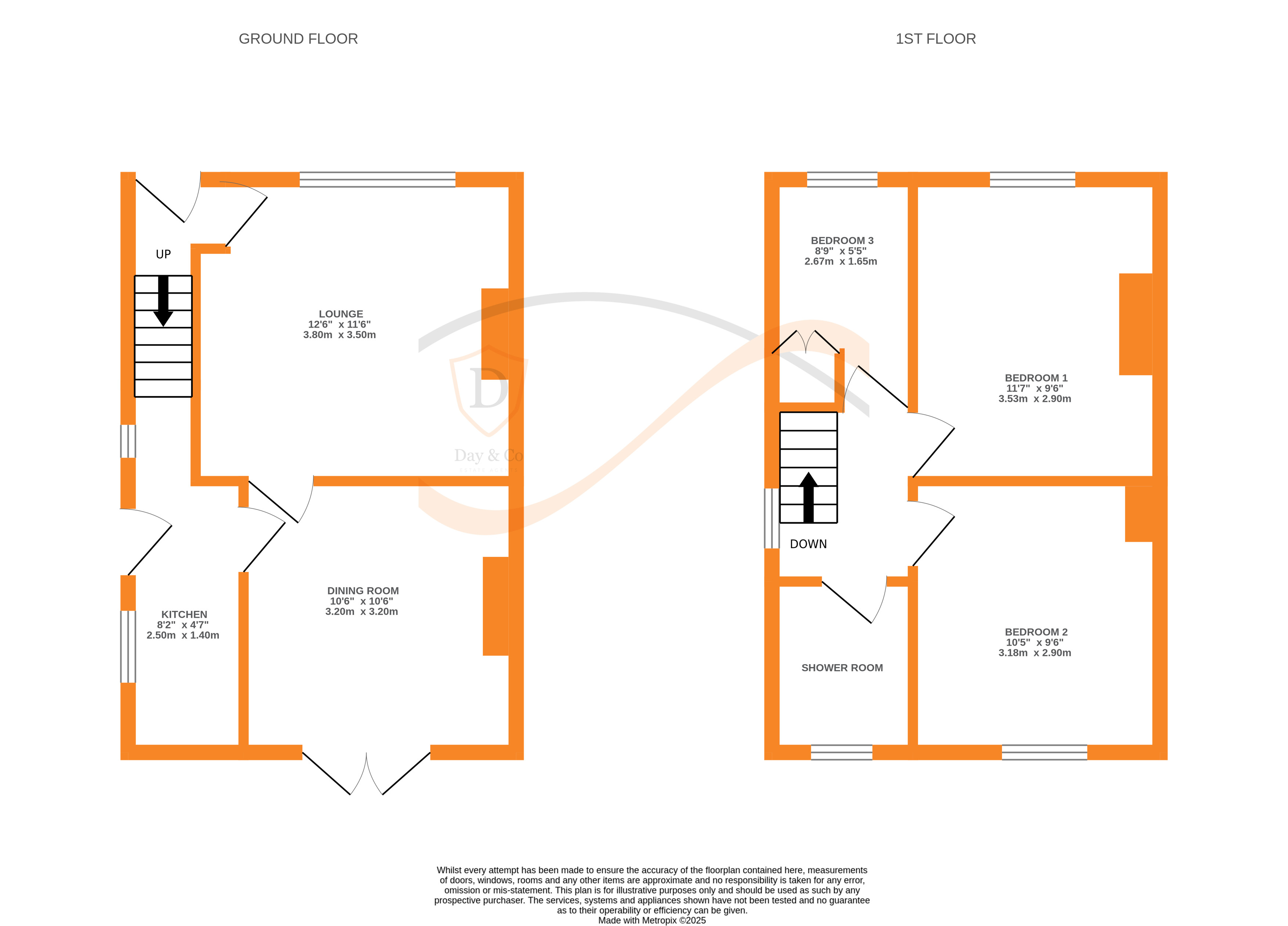Floorplans For Exley Grove, Keighley, West Yorkshire
