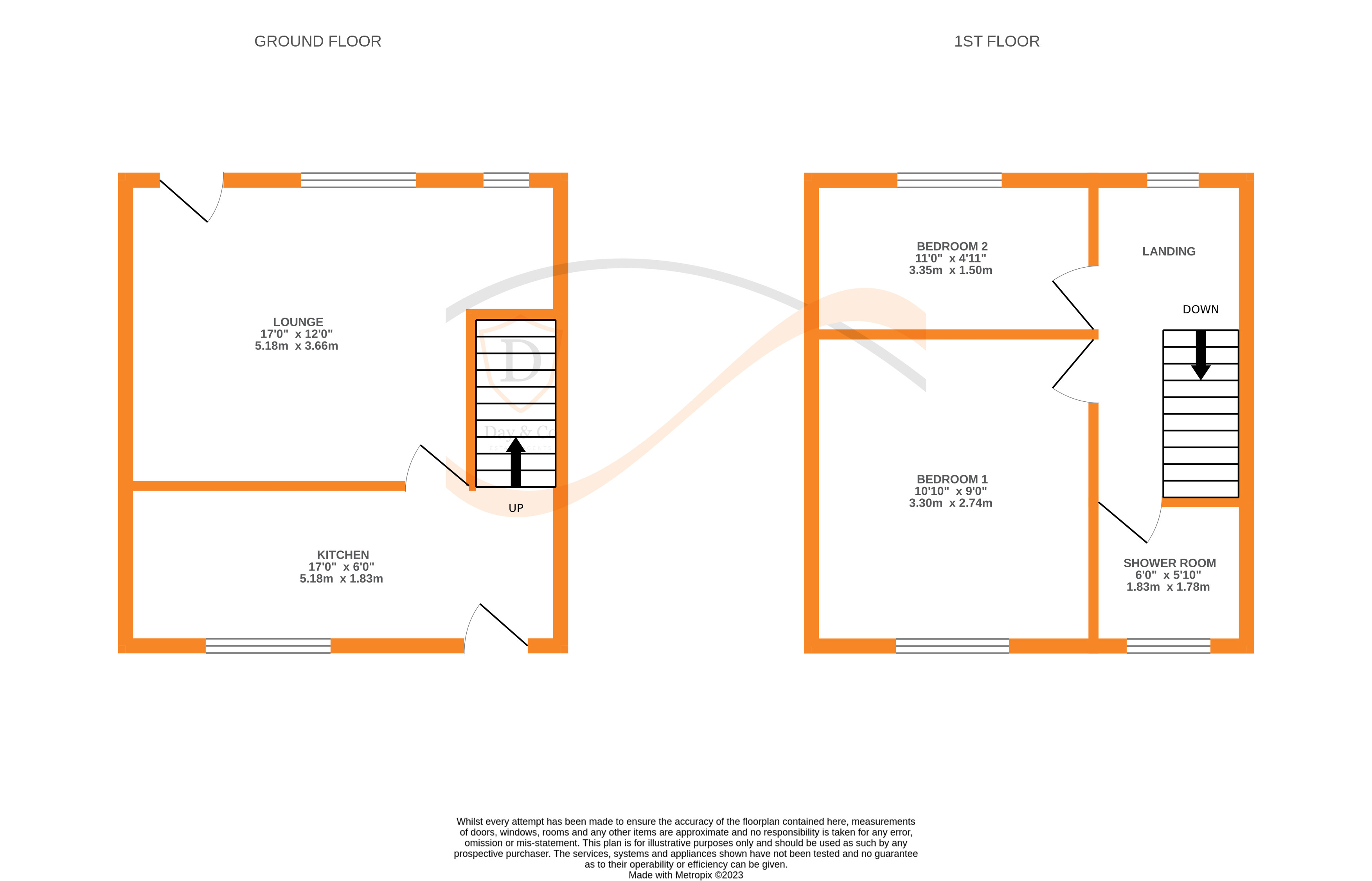 Floorplans For Haworth, Keighley, West Yorkshire