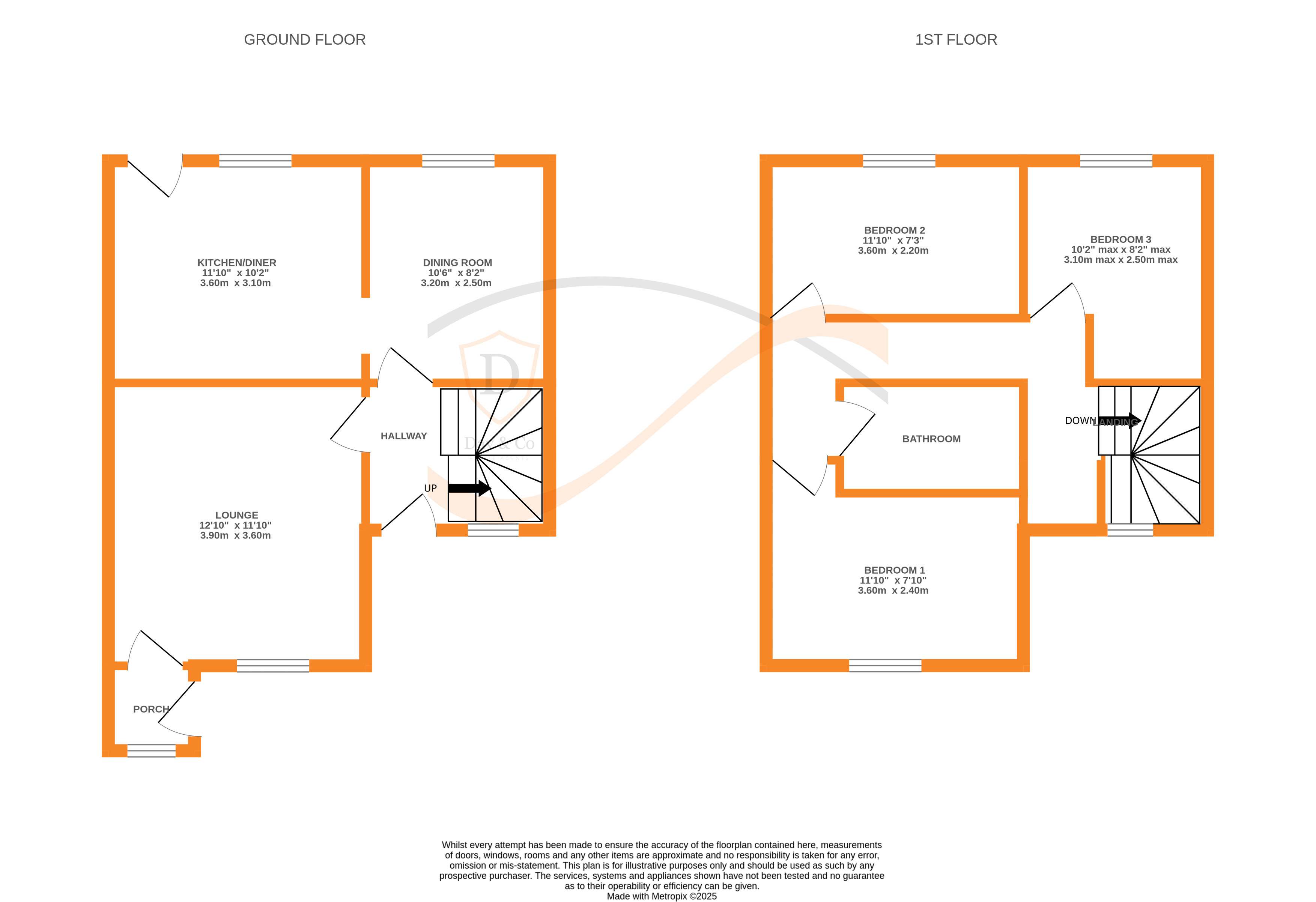 Floorplans For Long Lee, Keighley, West Yorkshire