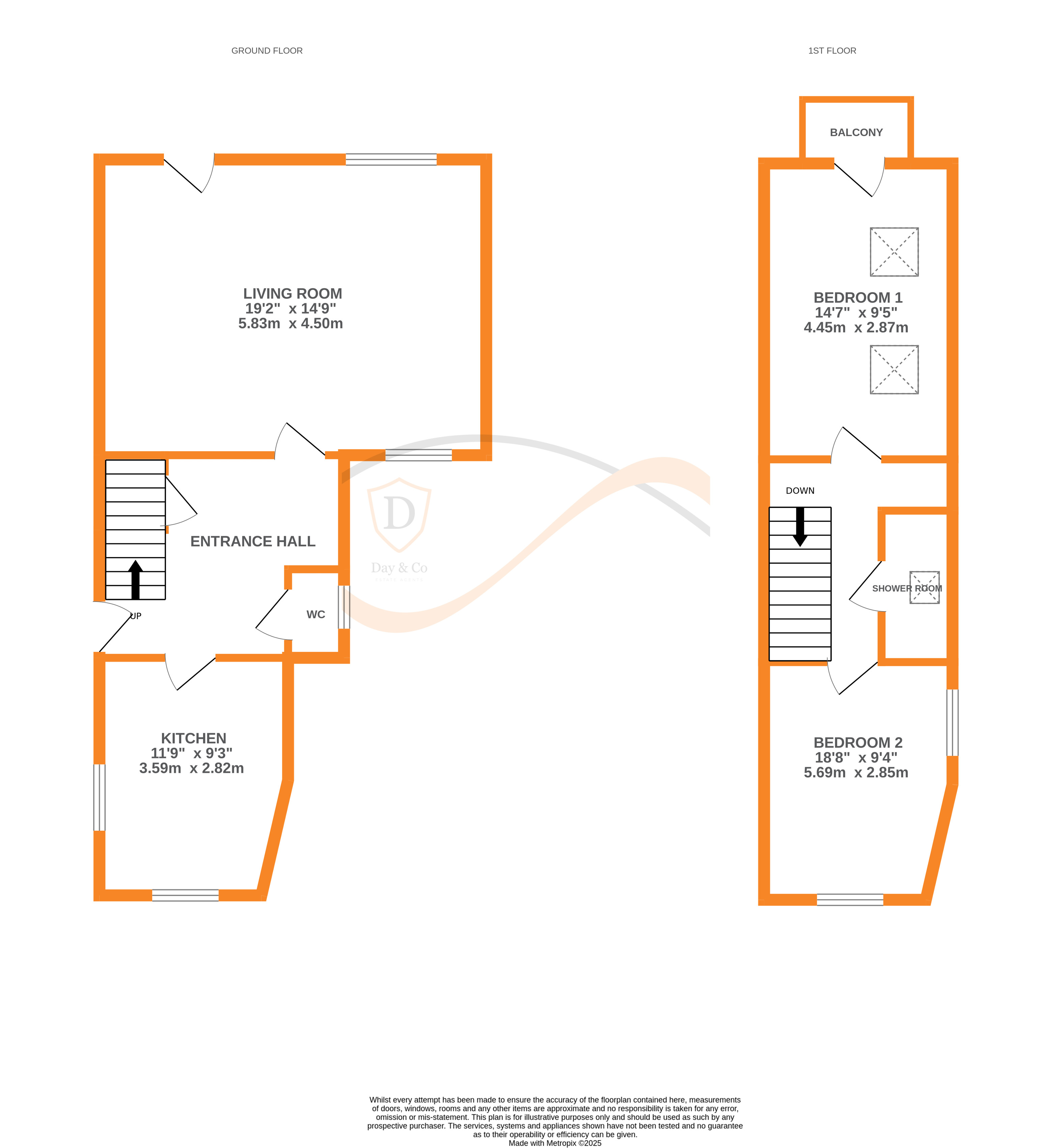 Floorplans For Oxenhope, Keighley, West Yorkshire