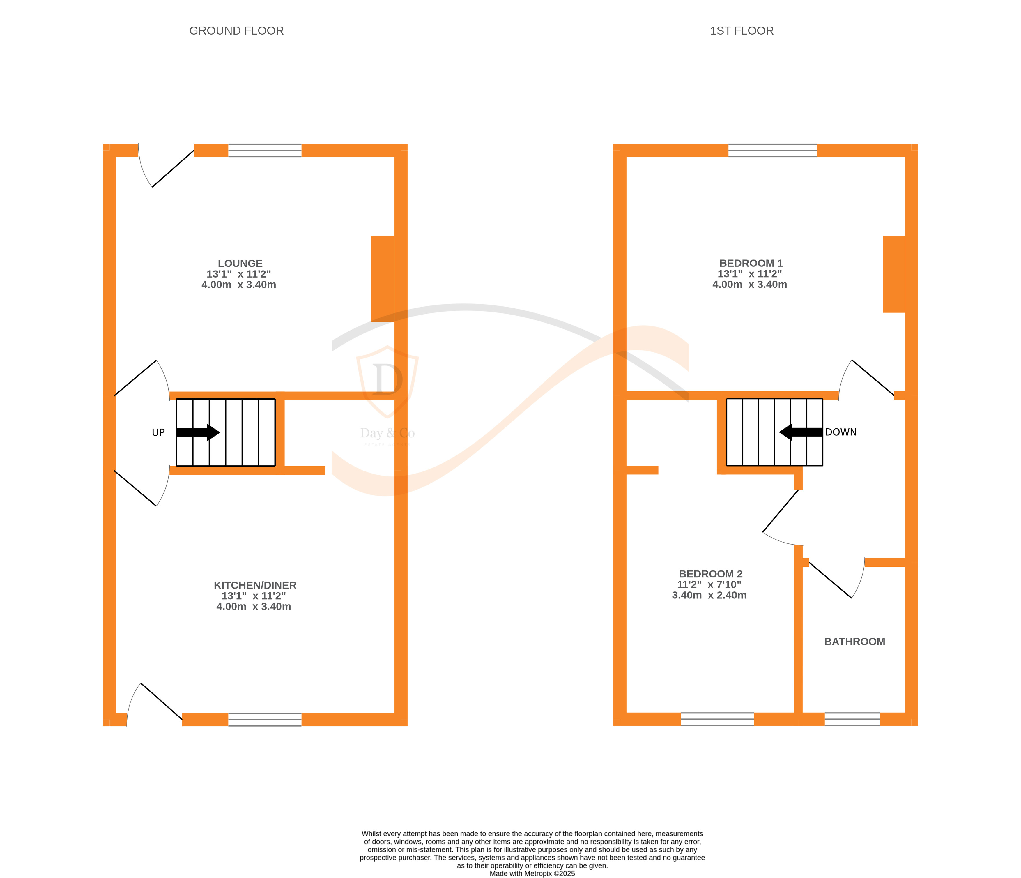 Floorplans For Cromer Grove, Keighley, West Yorkshire