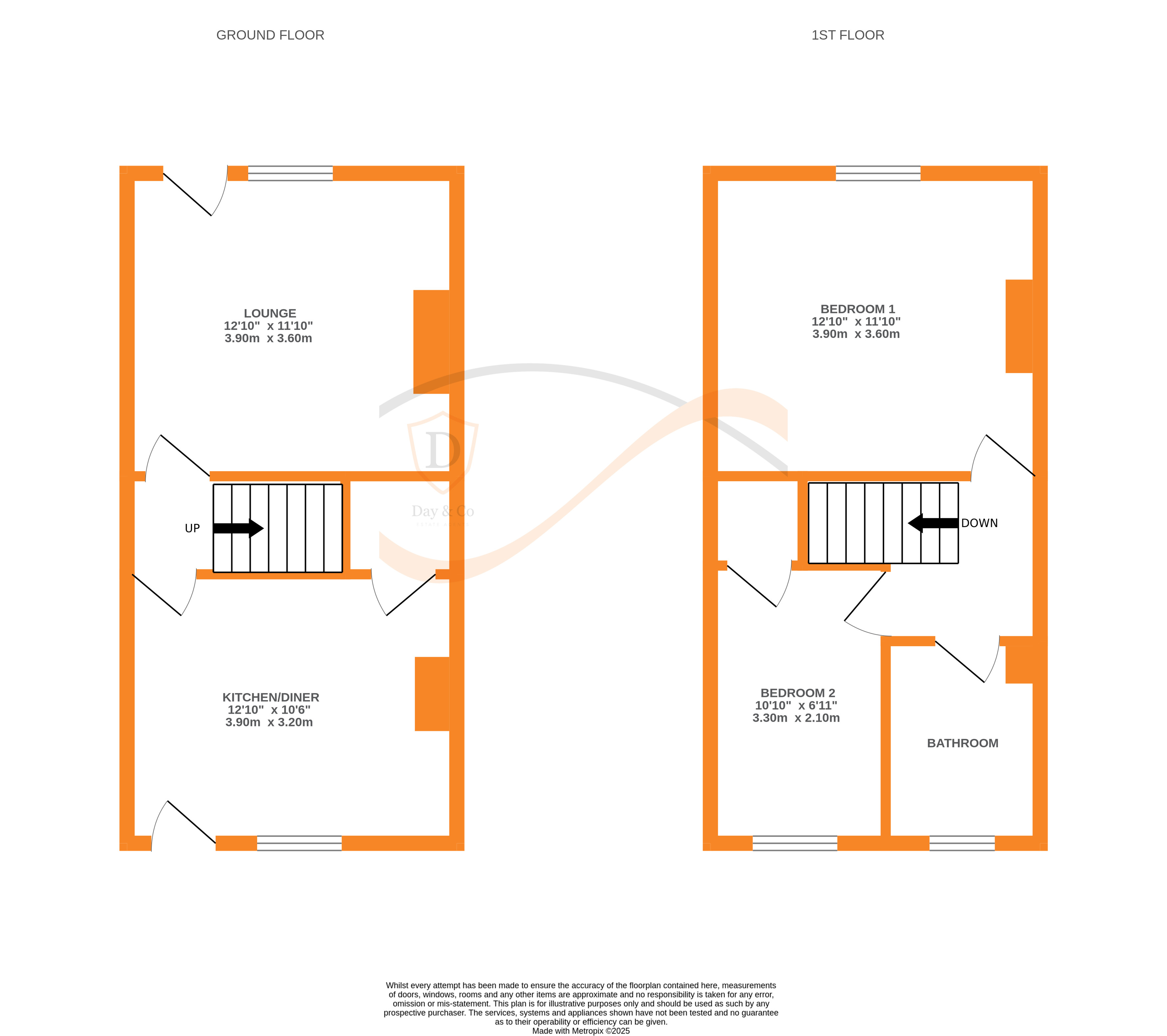 Floorplans For Mannville Walk, Keighley, West Yorkshire