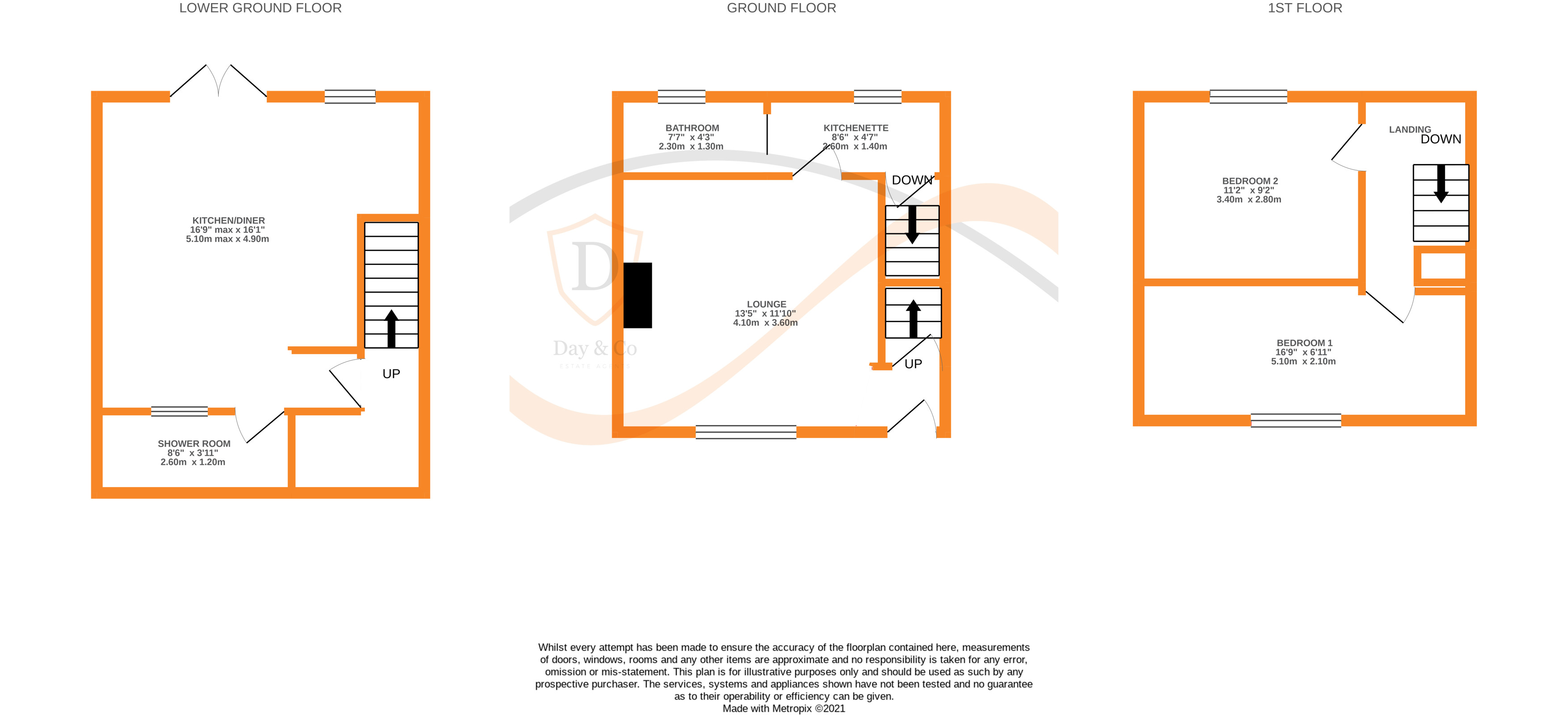 Floorplans For Halifax Road, Keighley, West Yorkshire