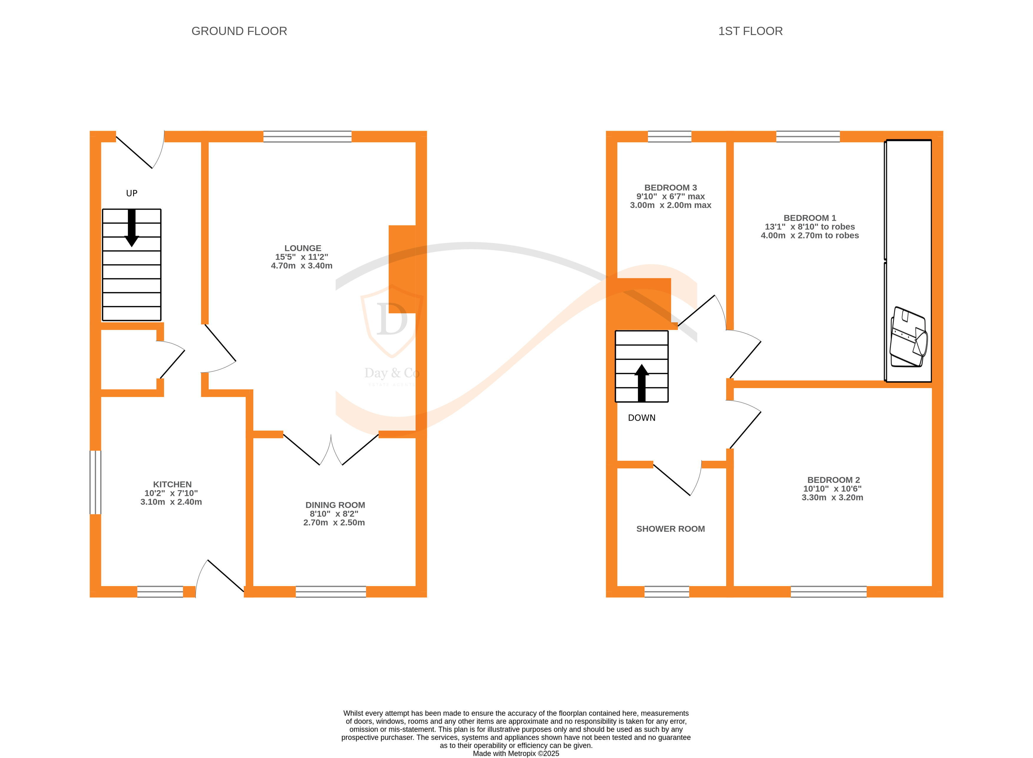 Floorplans For Oakworth, Keighley, West Yorkshire