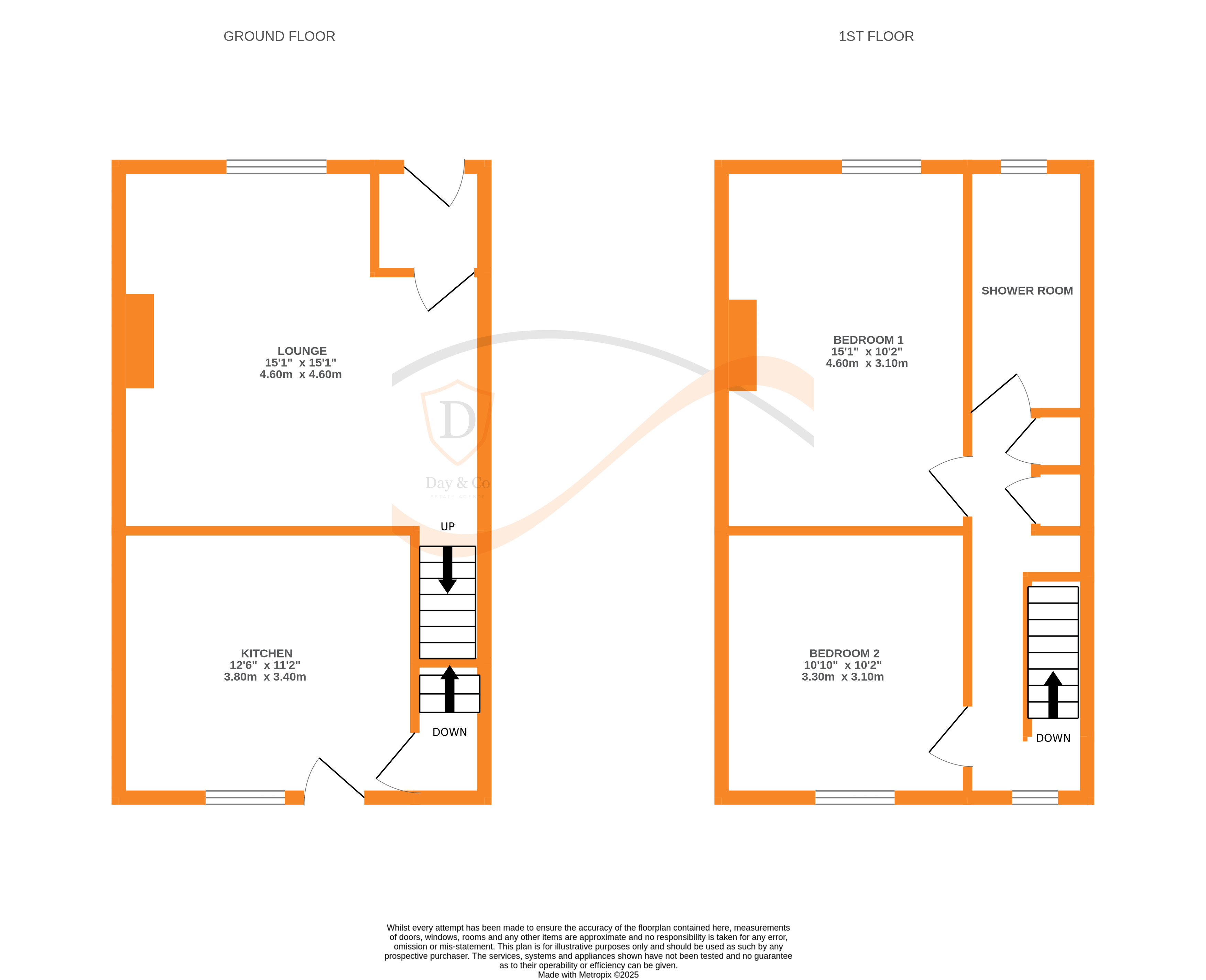 Floorplans For Beechcliffe, Keighley, West Yorkshire