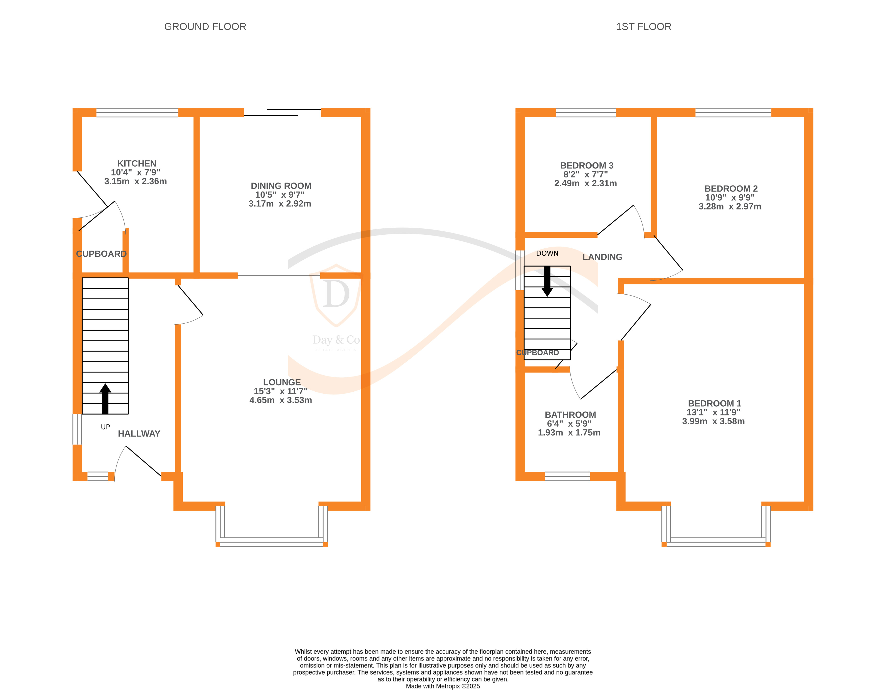 Floorplans For Calton Road, Keighley, West Yorkshire